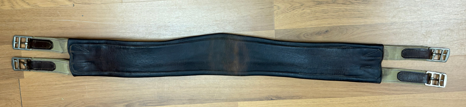 44" Tad Coffin English Leather Girth