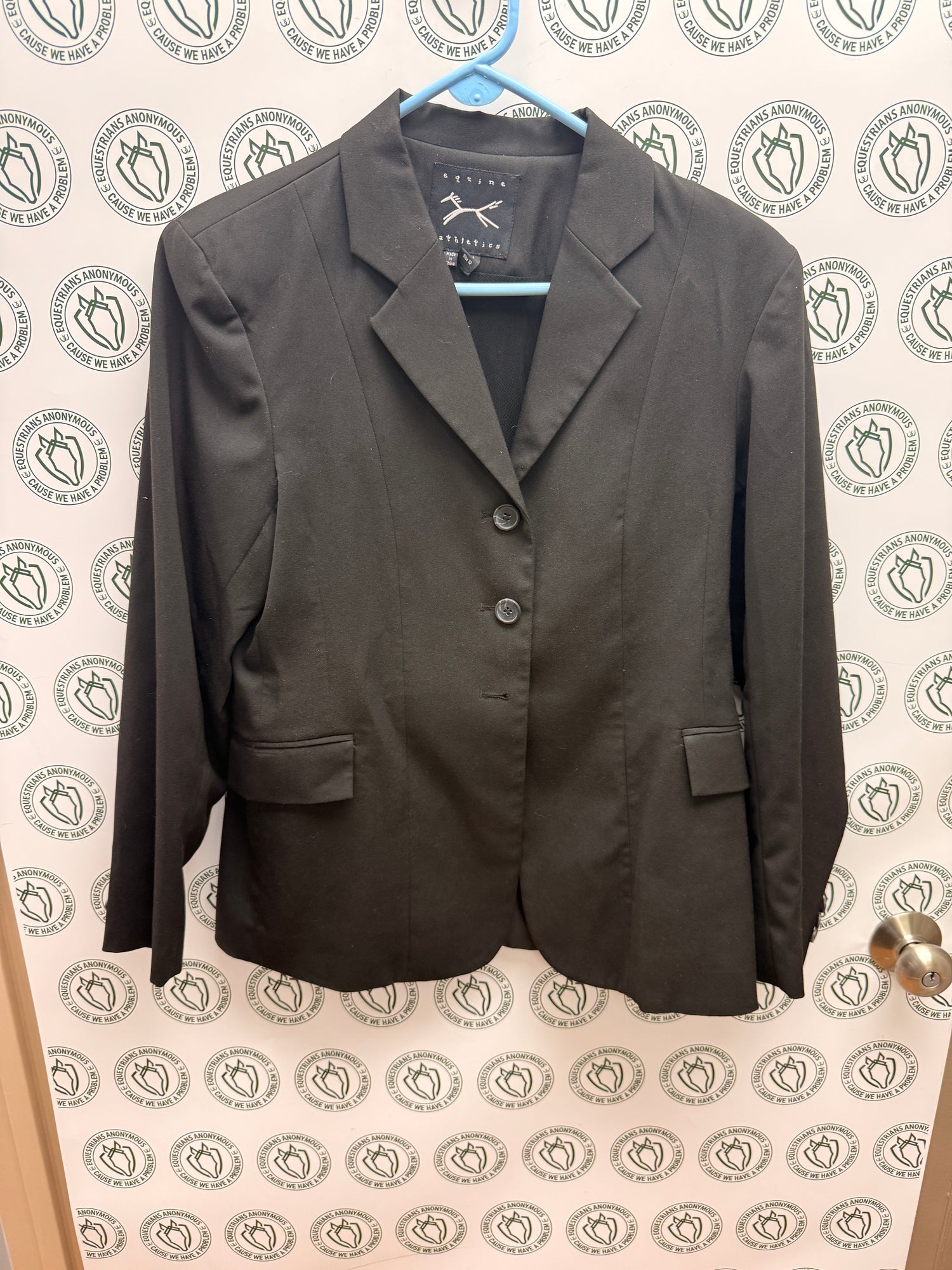 10 Women's Equine Athletics Black Hunt Show Coat
