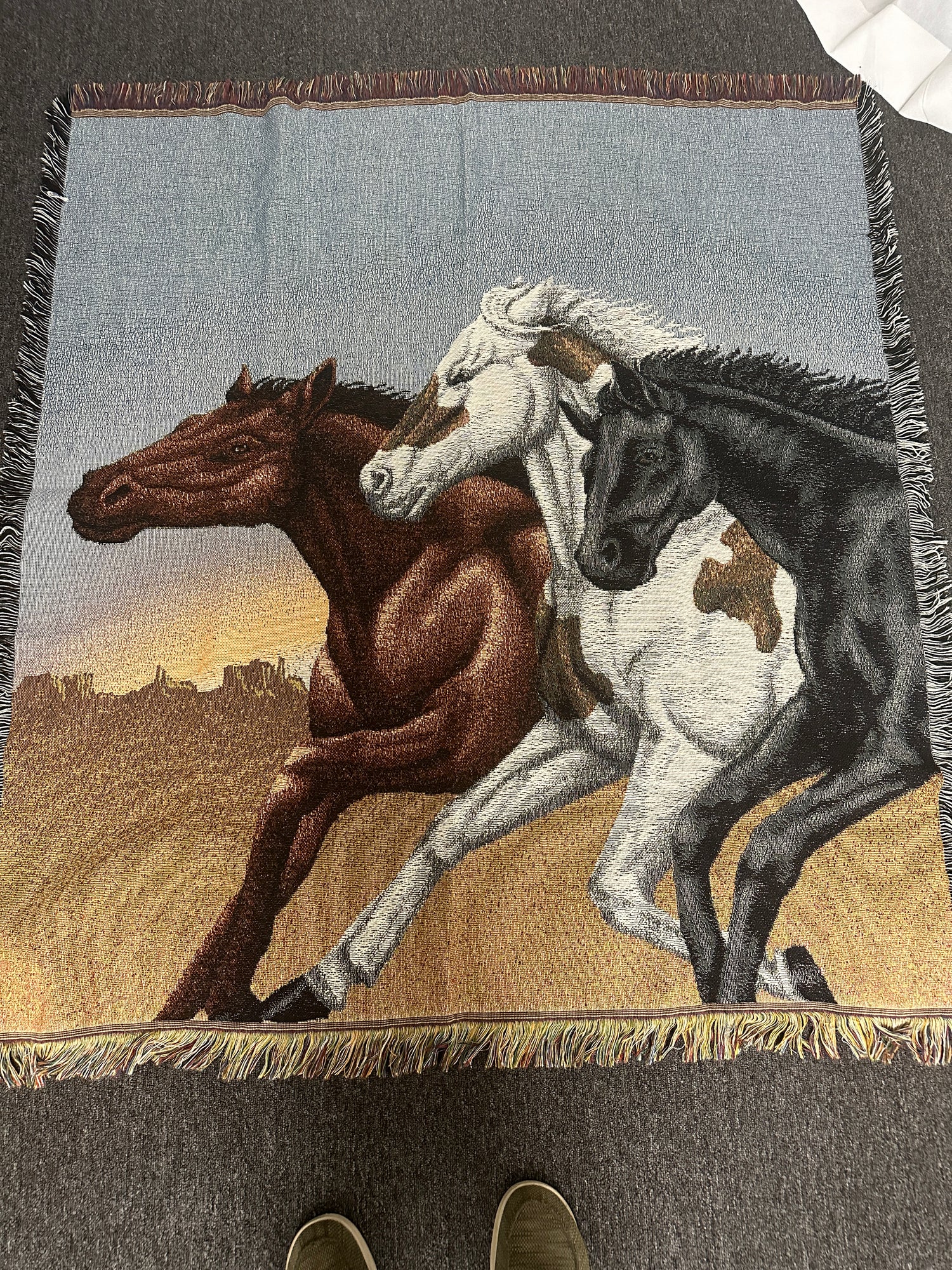 Horse Throw Blanket