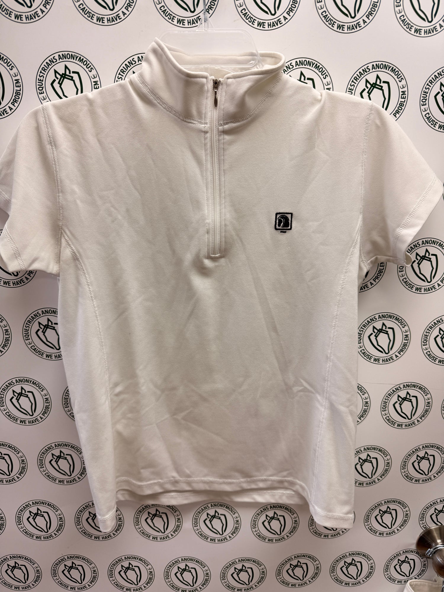 Med White Show Shirt Short sleeve by Romfh and Goodrider