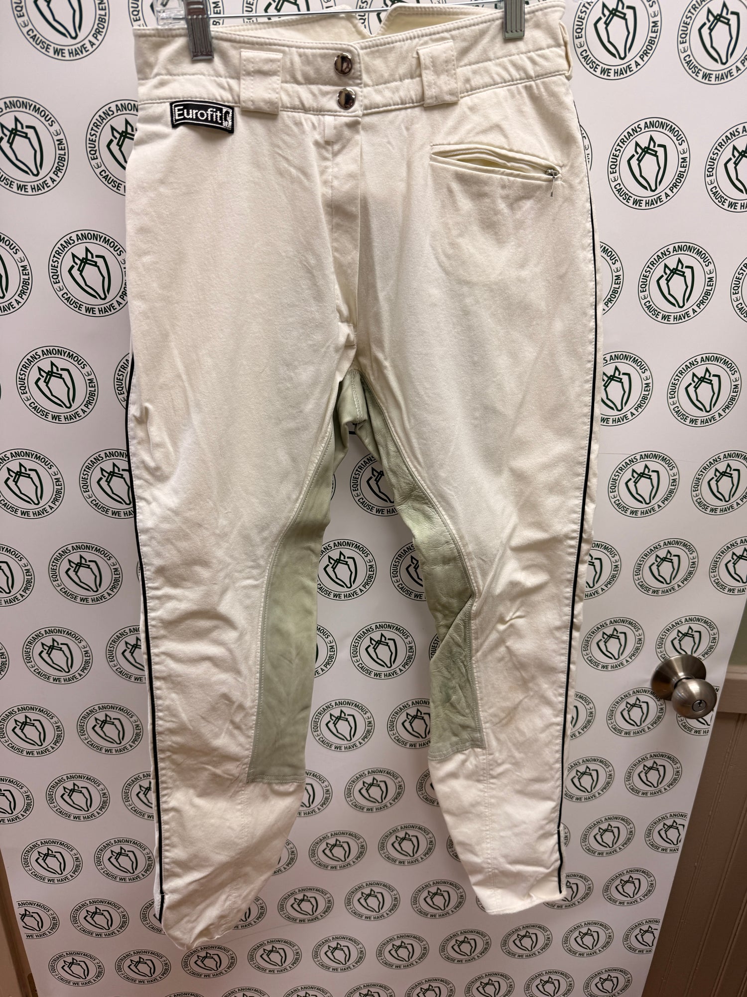 30L Women's Eurofit White full seat breech