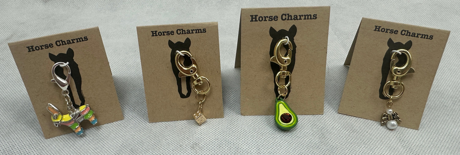 Horse Charms for Bridles, Braids or Necklaces by Gold Mountain Jay Co.