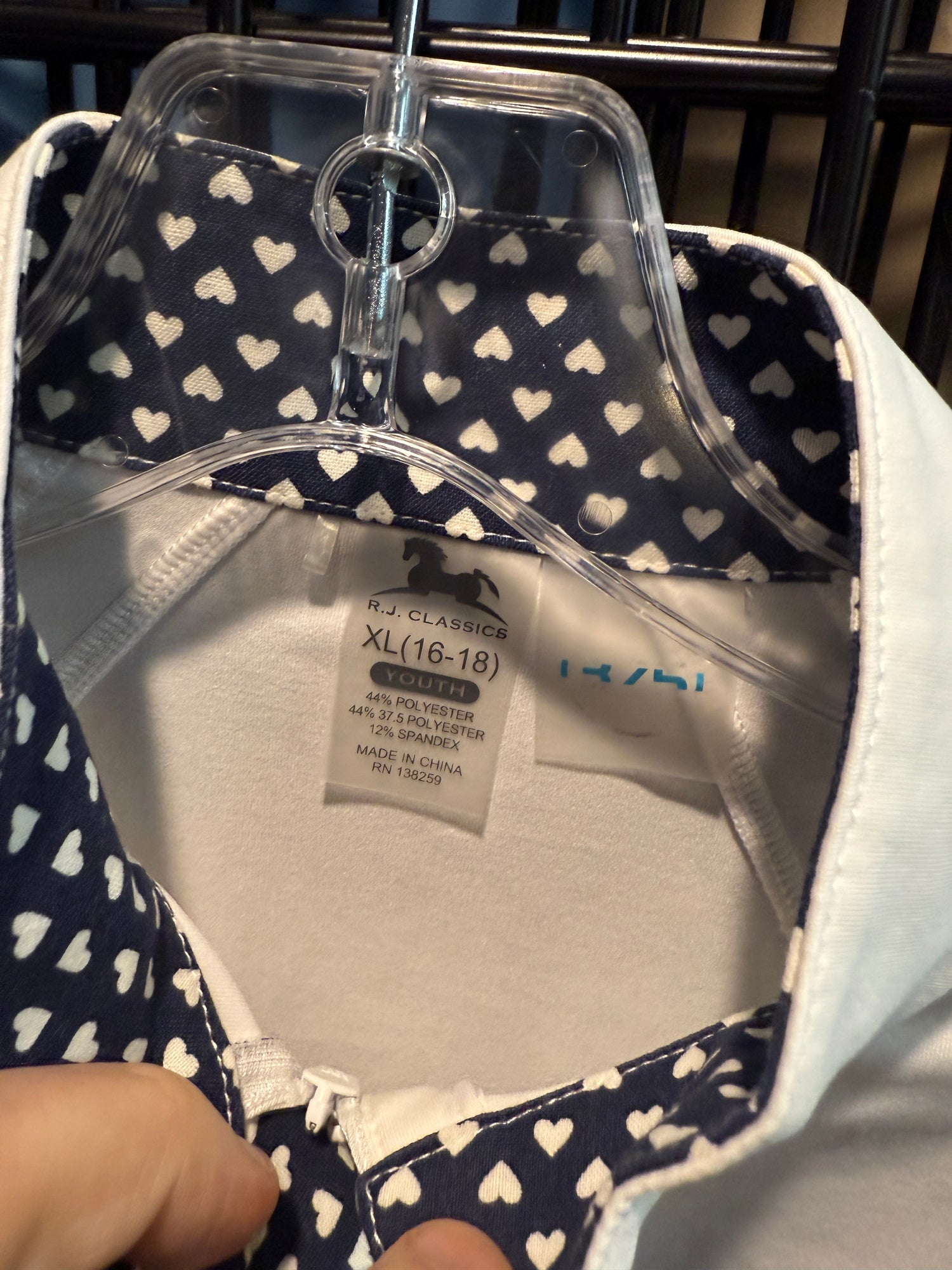 XL Youth RJ Classics Short Sleeve Show Shirt