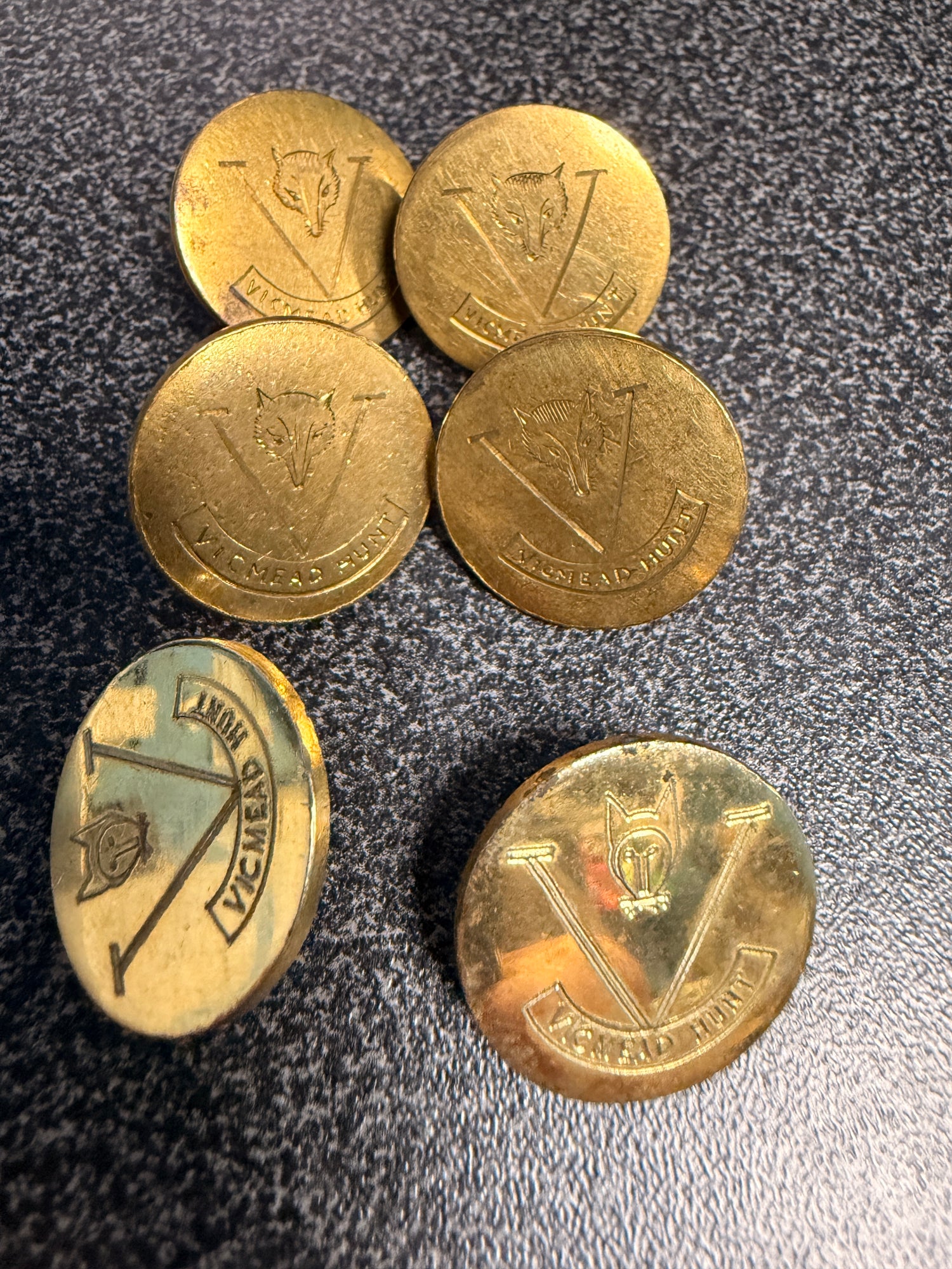 Vicmead Hunt Club, Wilmington Delaware Buttons