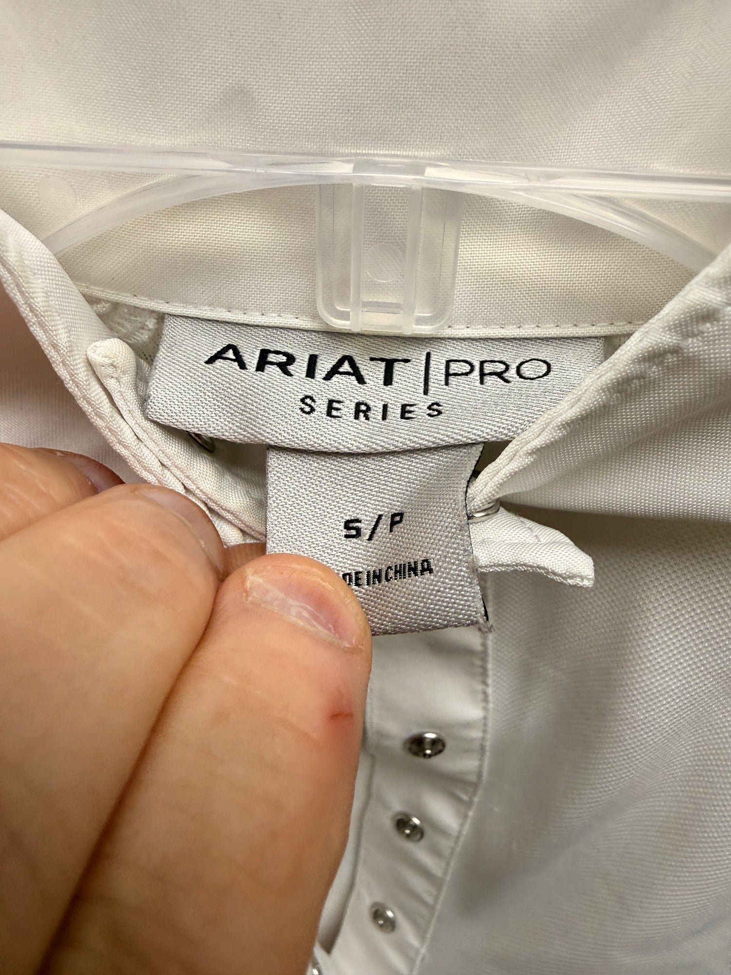 S Women's Ariat Pro Long Sleeve Show Shirt