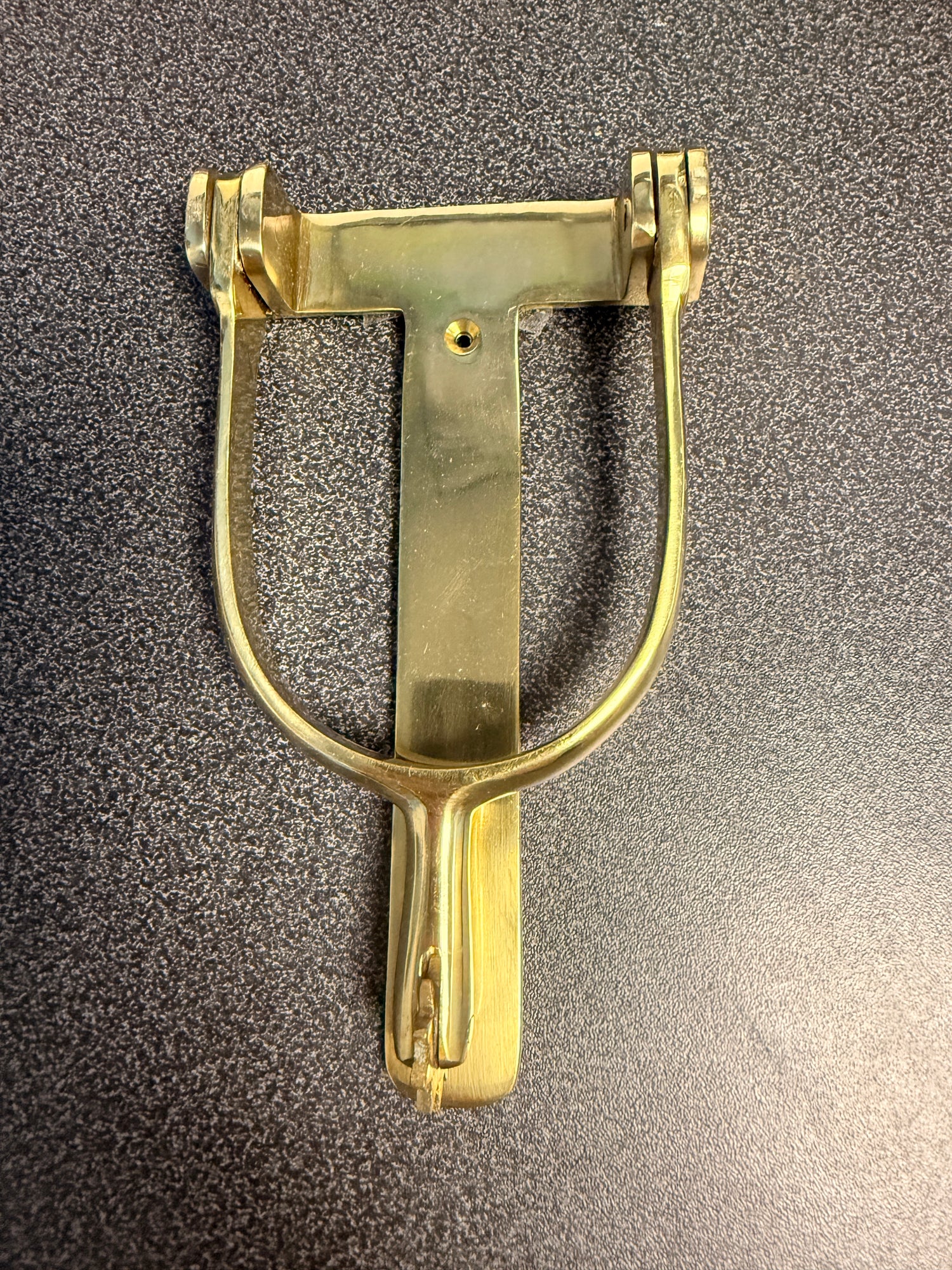 Brass Rowel Spur Door Knocker