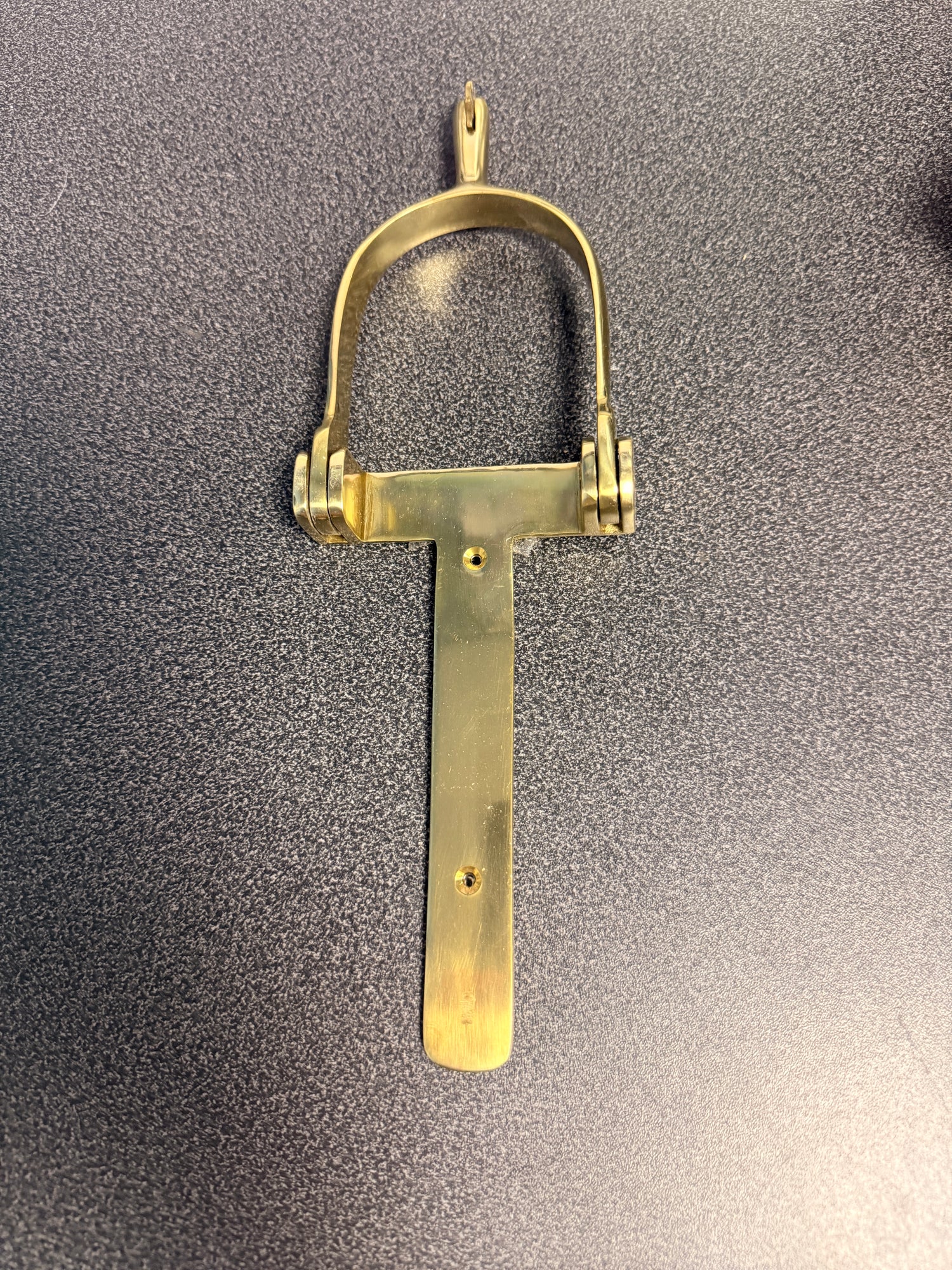 Brass Rowel Spur Door Knocker
