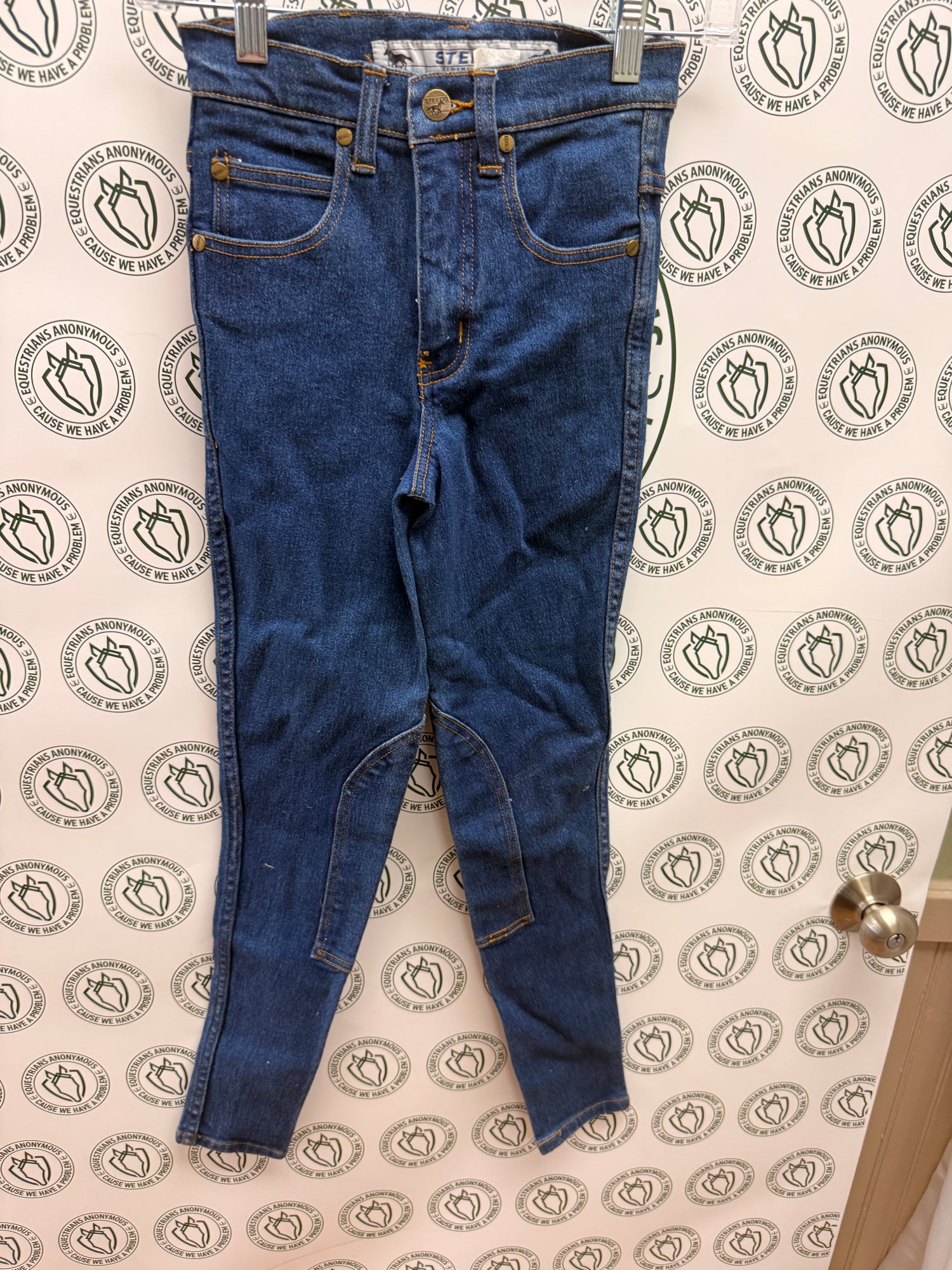Blue Steed Children Jean Breeches