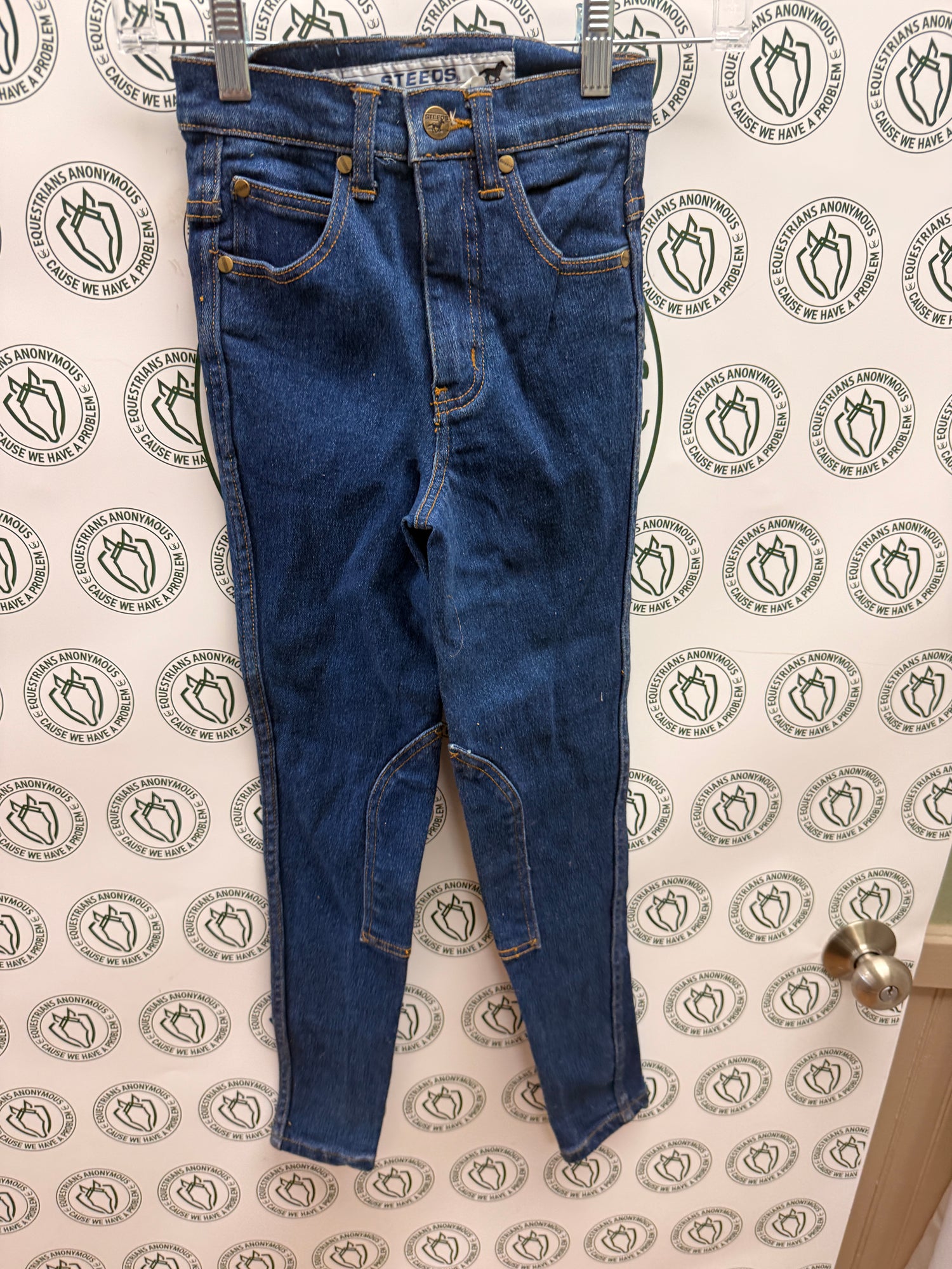 Blue Steed Children Jean Breeches