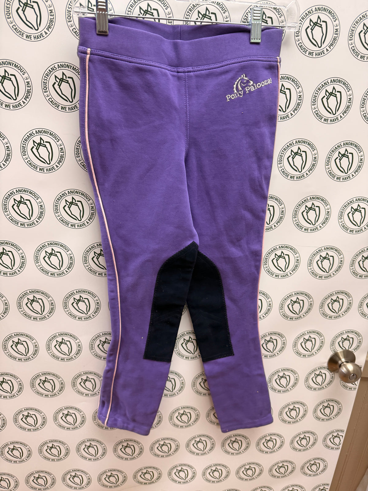 XL child pull on breech Pony Palooza! Purple