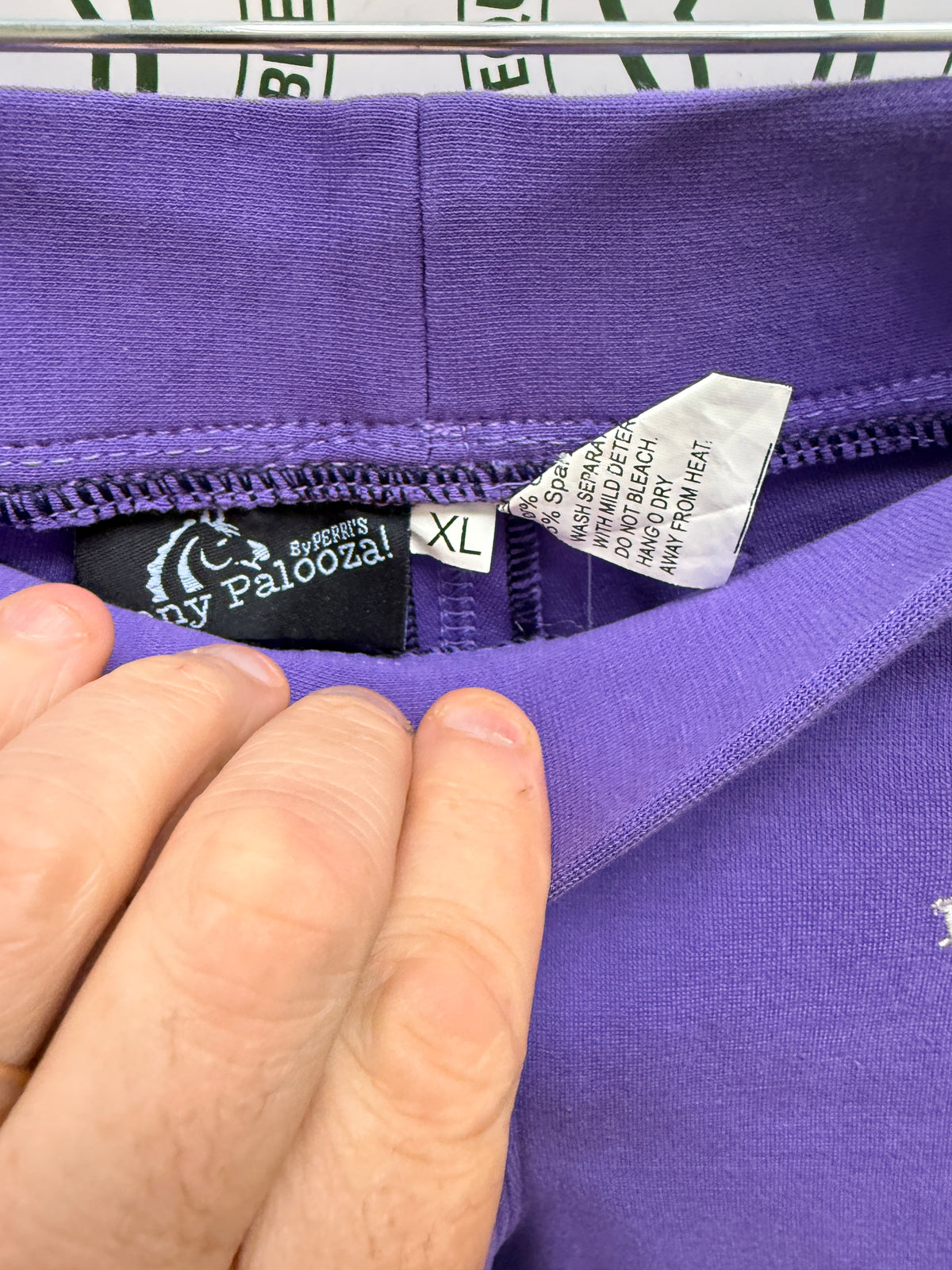 XL child pull on breech Pony Palooza! Purple