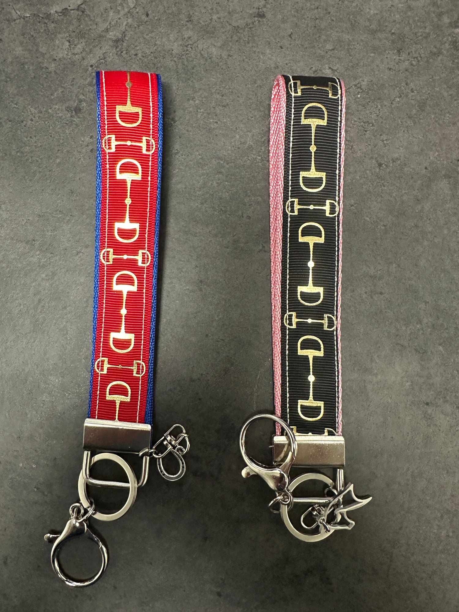 Fabric Bit Key Lanyard