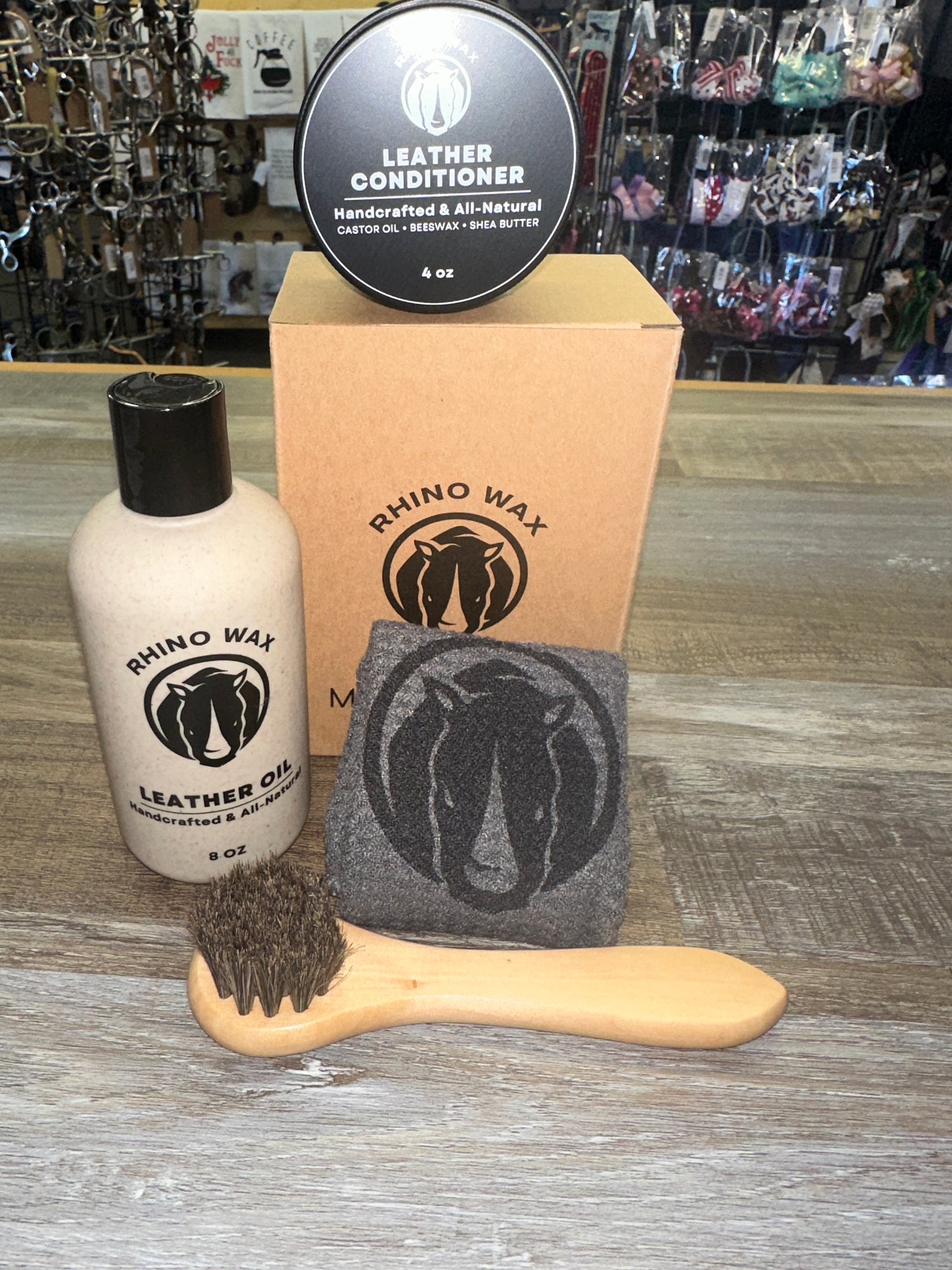 Rhino Wax Leather Maintenance kit