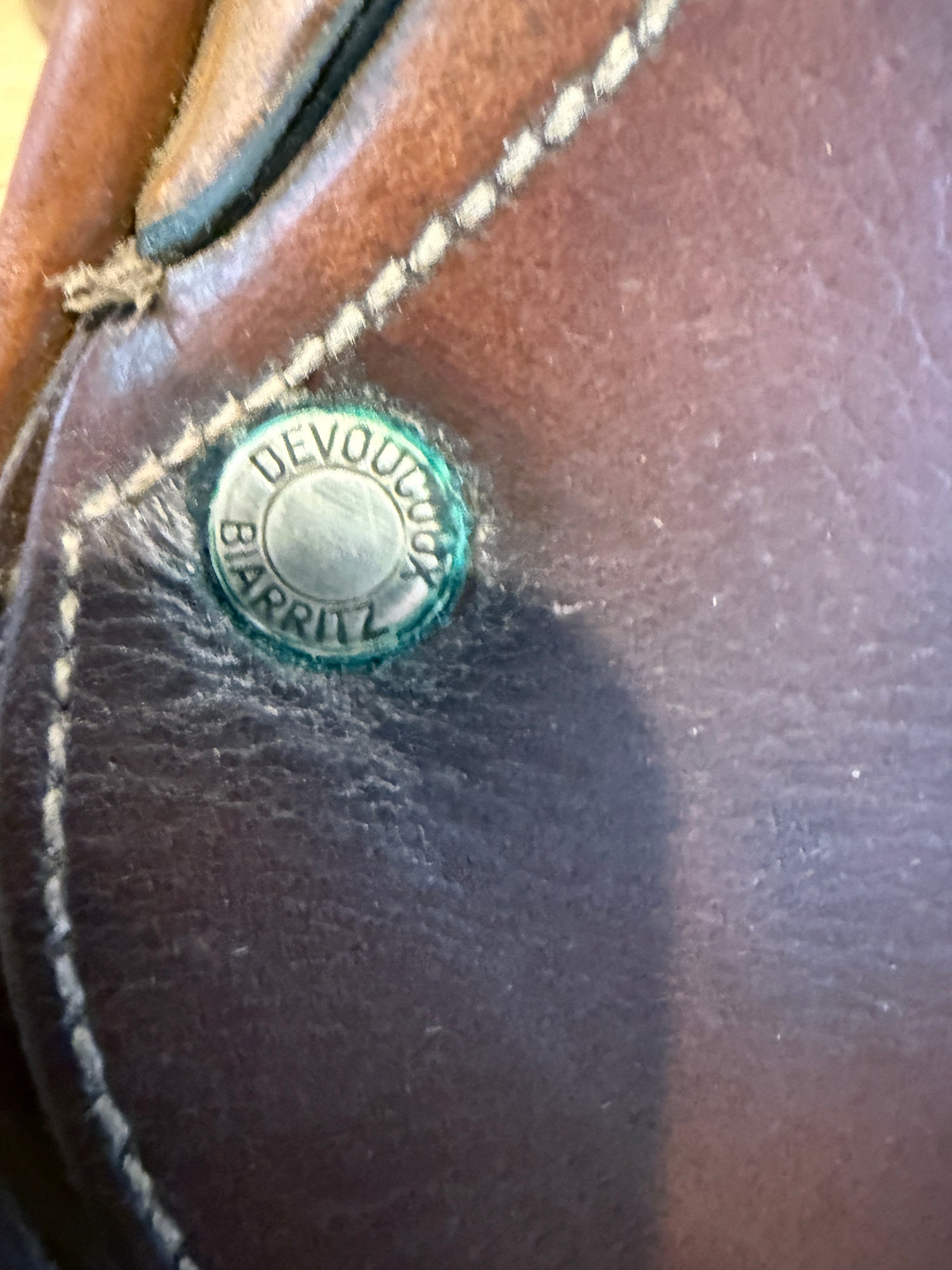 Saddle - English H/J 17.5" Devoucoux 2009 Biarritz