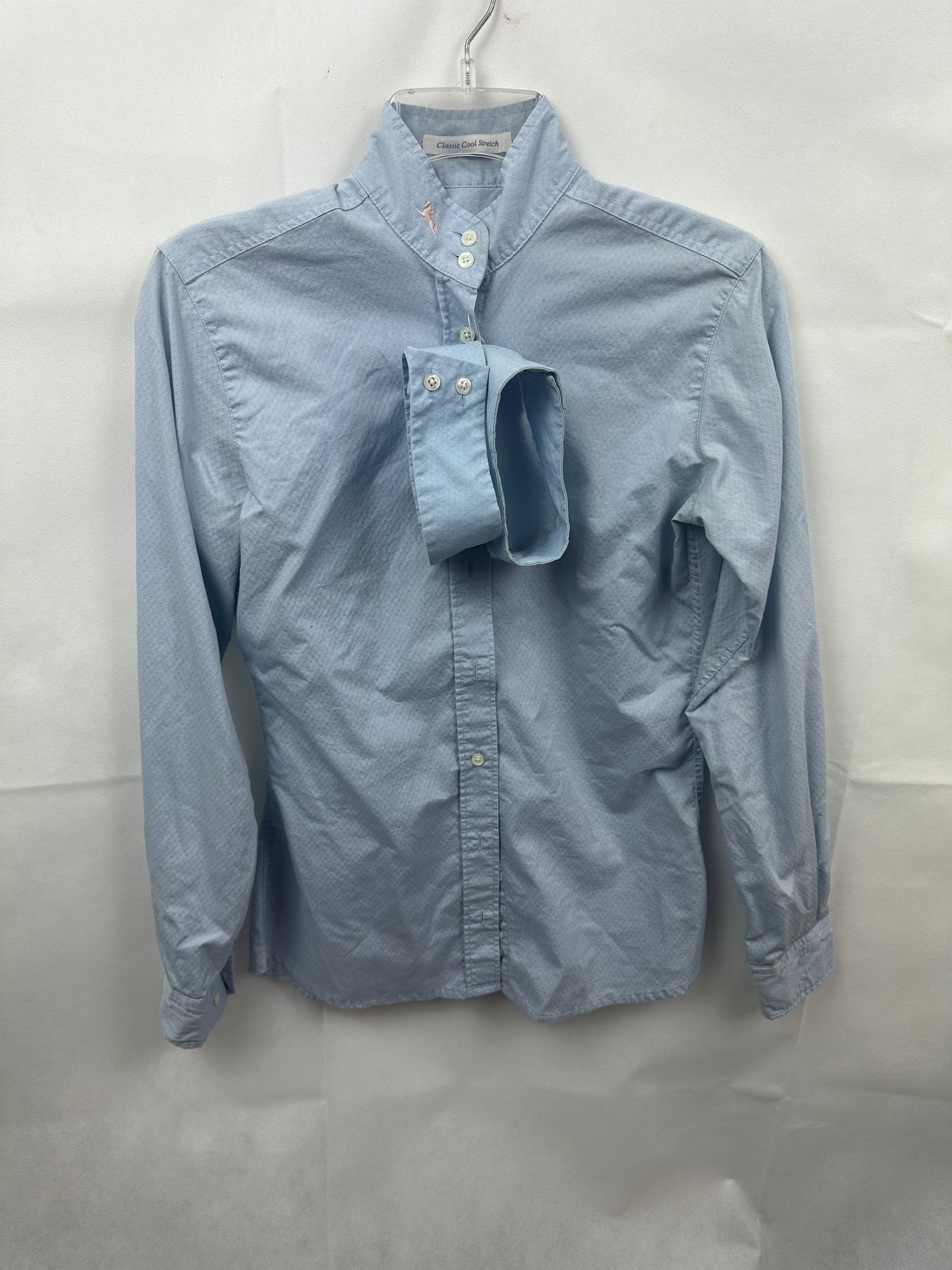 Blue Show Shirts with Collars