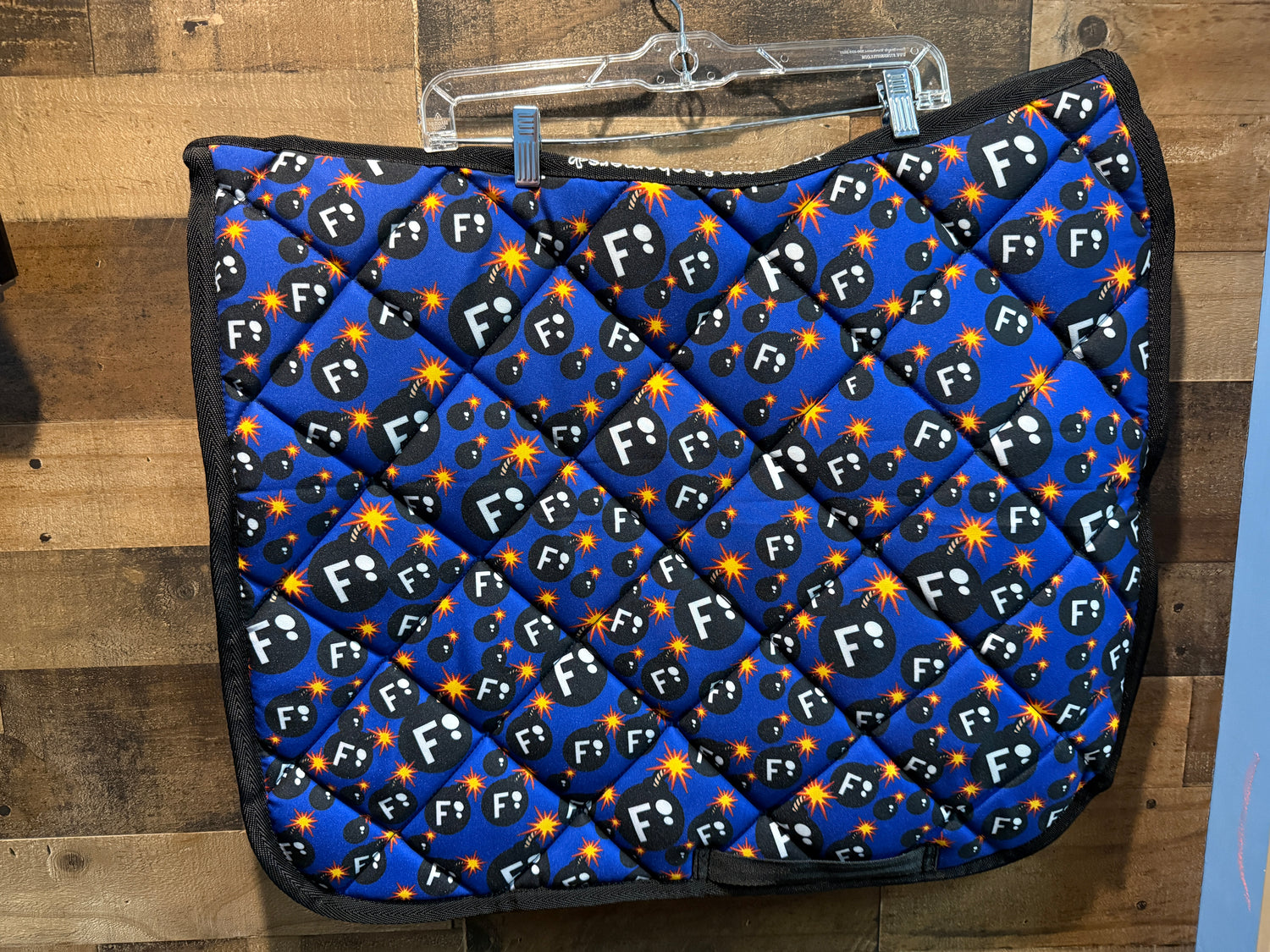 F Bomb Saddle Pad by Dreamers and Schemers