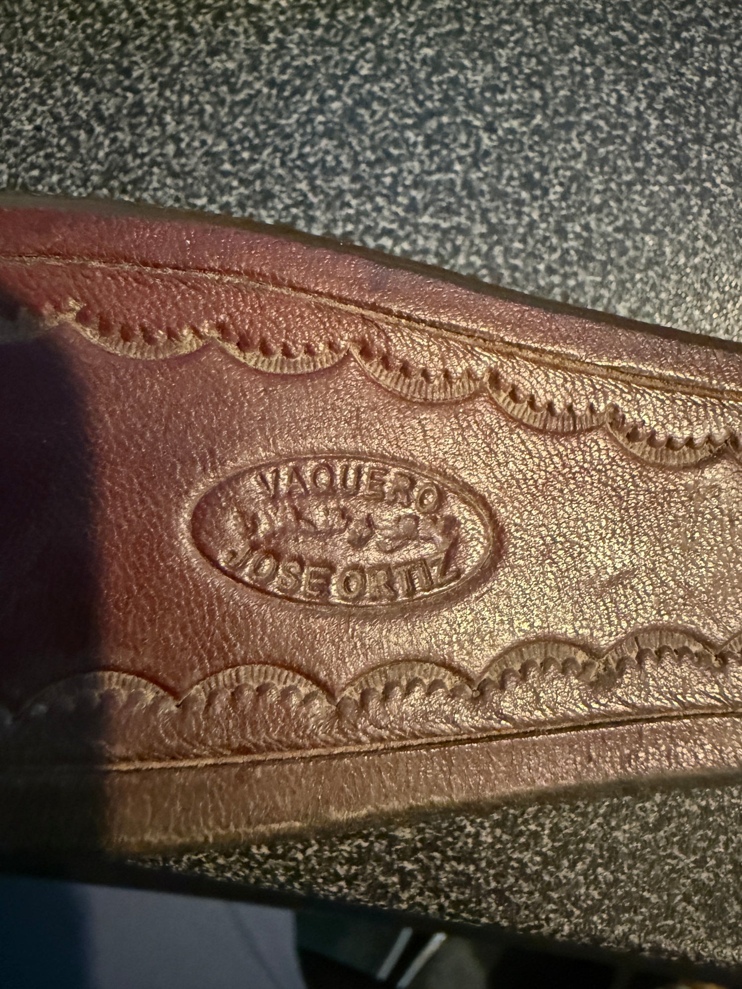 Vaquero Jose Ortiz Western Slobber Strap