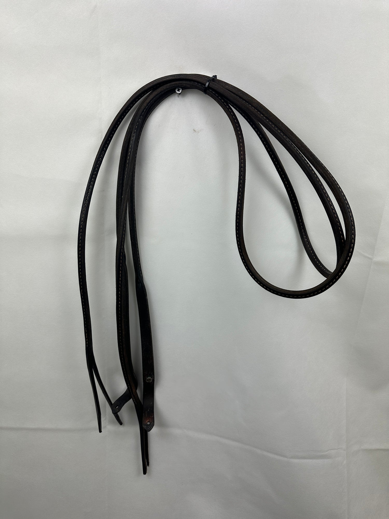 Western Rolled Leather Reins