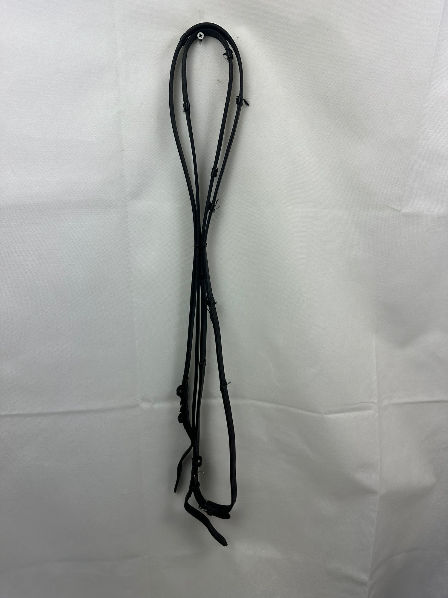 English Flat leather reins