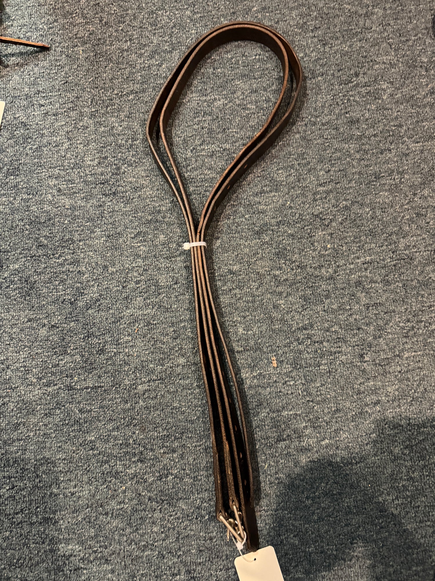 60" Black Stirrups Leathers