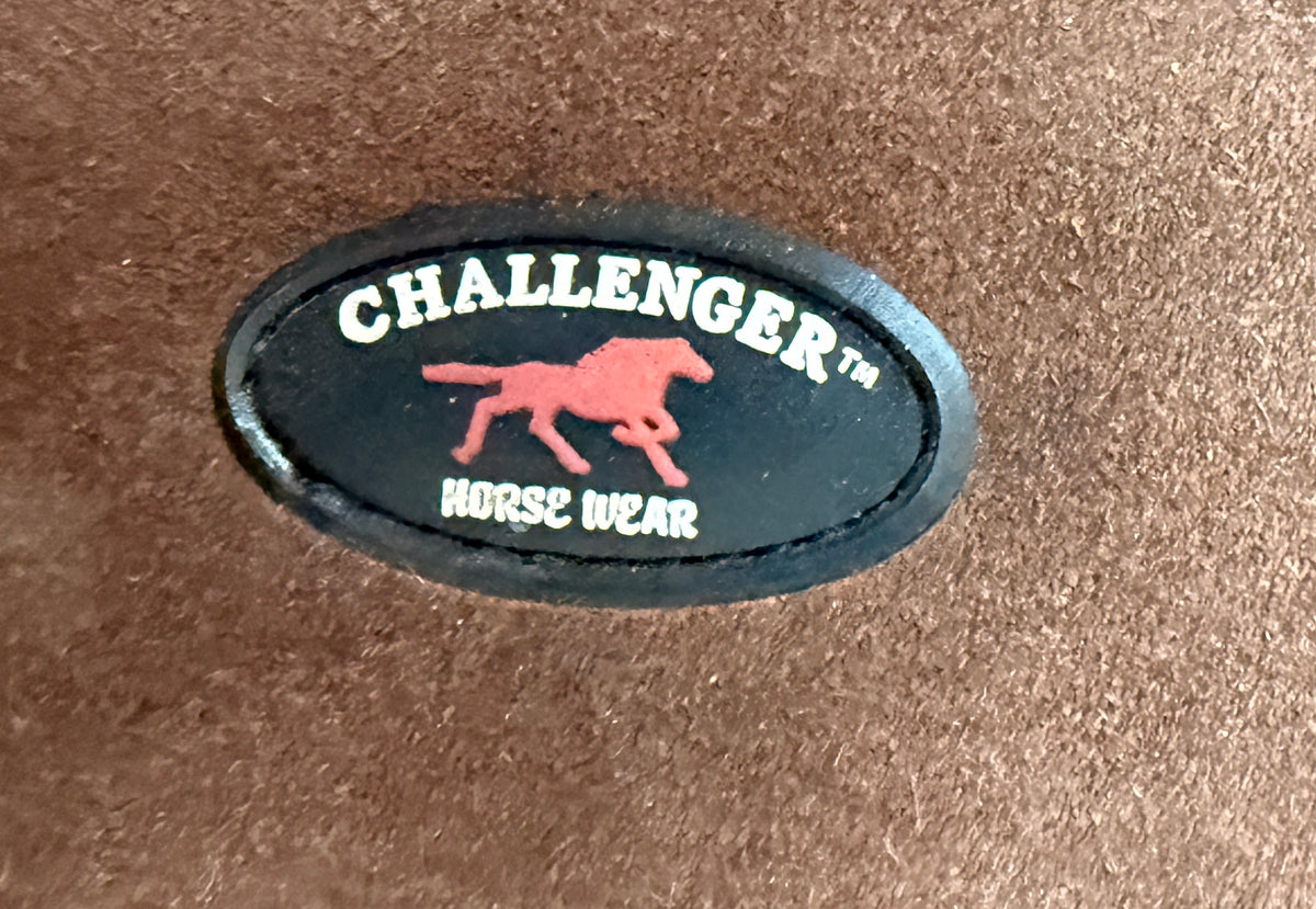 Brown Sheep skin lined western pad by Challenger horse gear