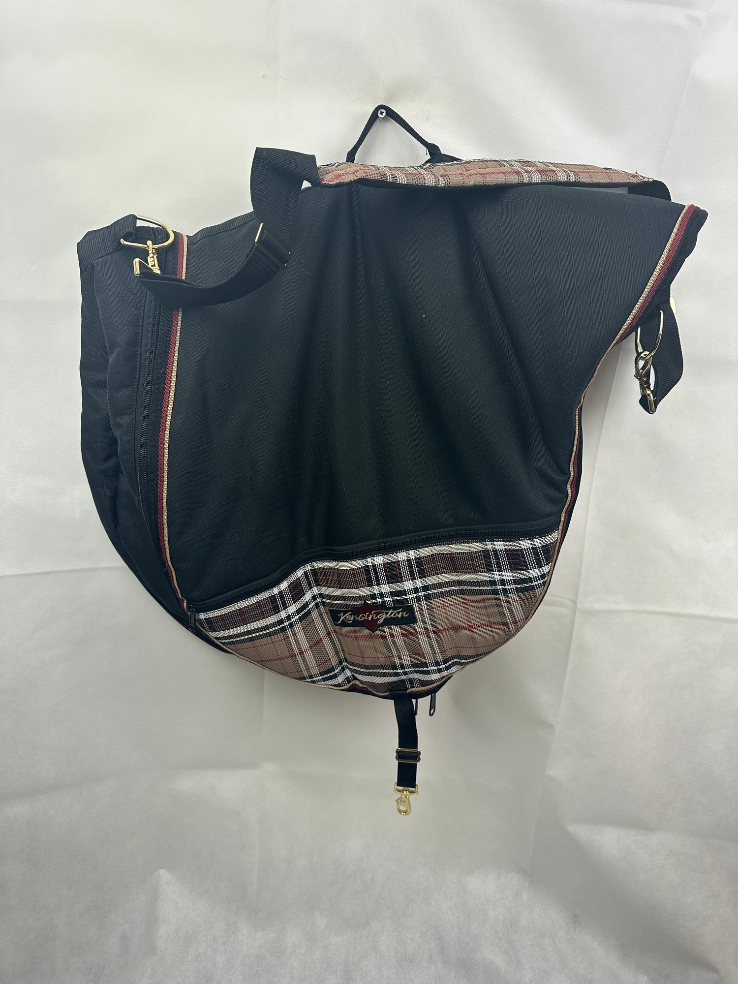 Kensington Padded English Saddle Bag