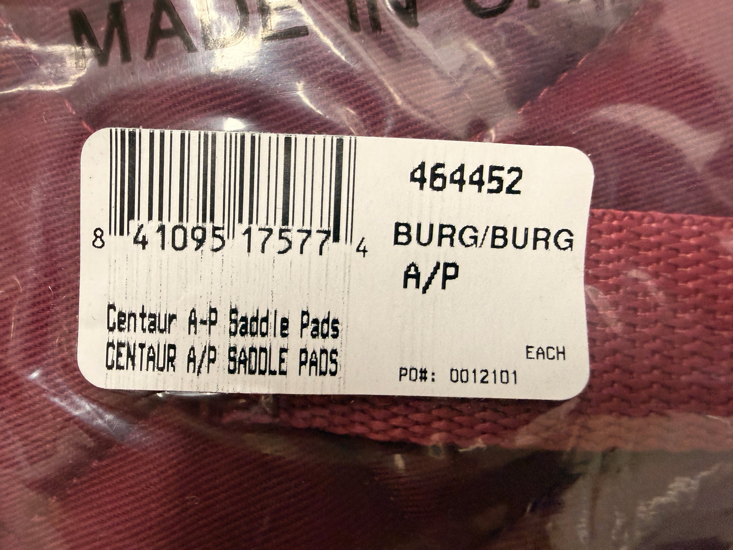 All Purpose English Saddle pad New