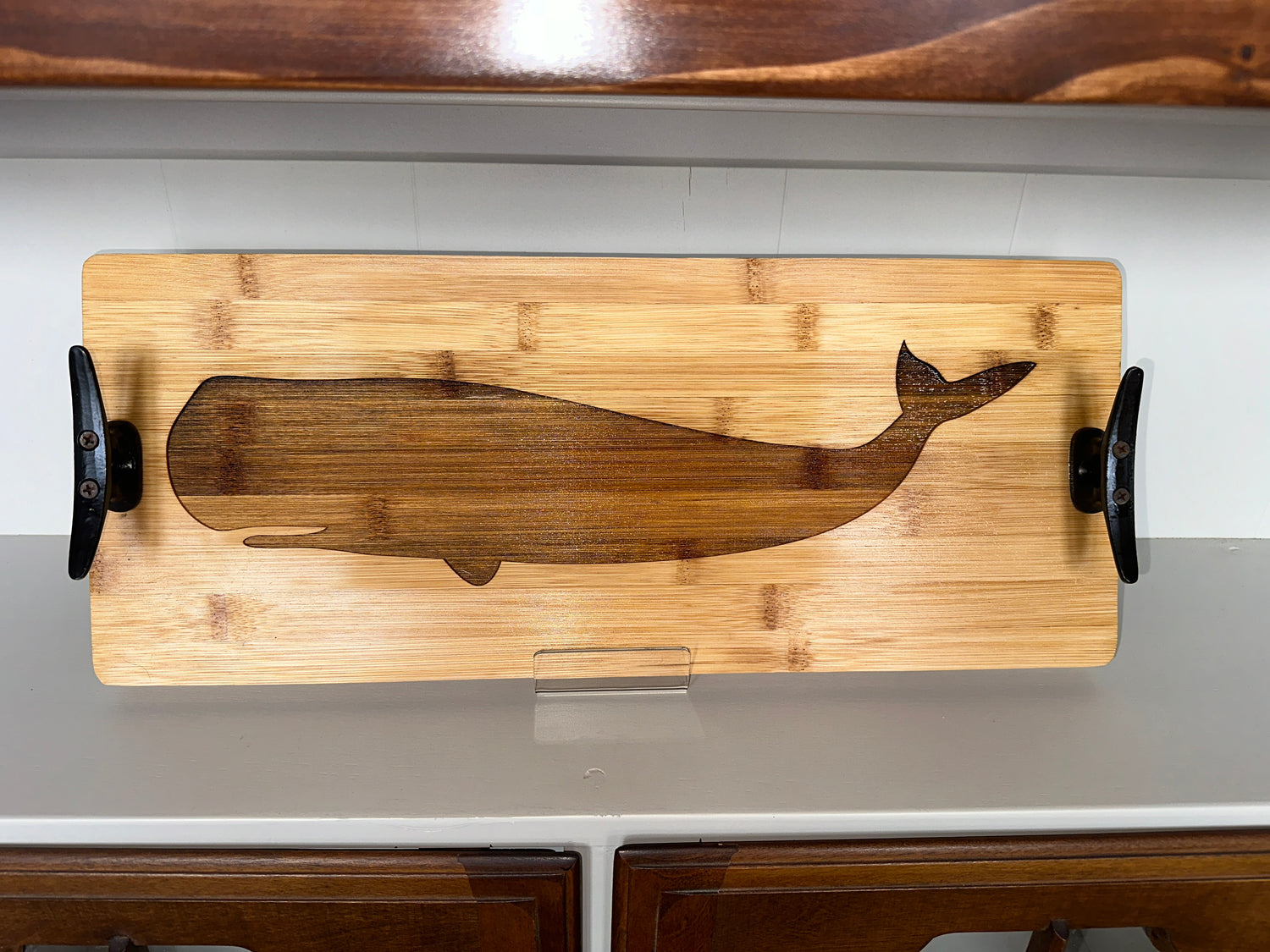 Whale Charcuterie Board with Boat Cleats