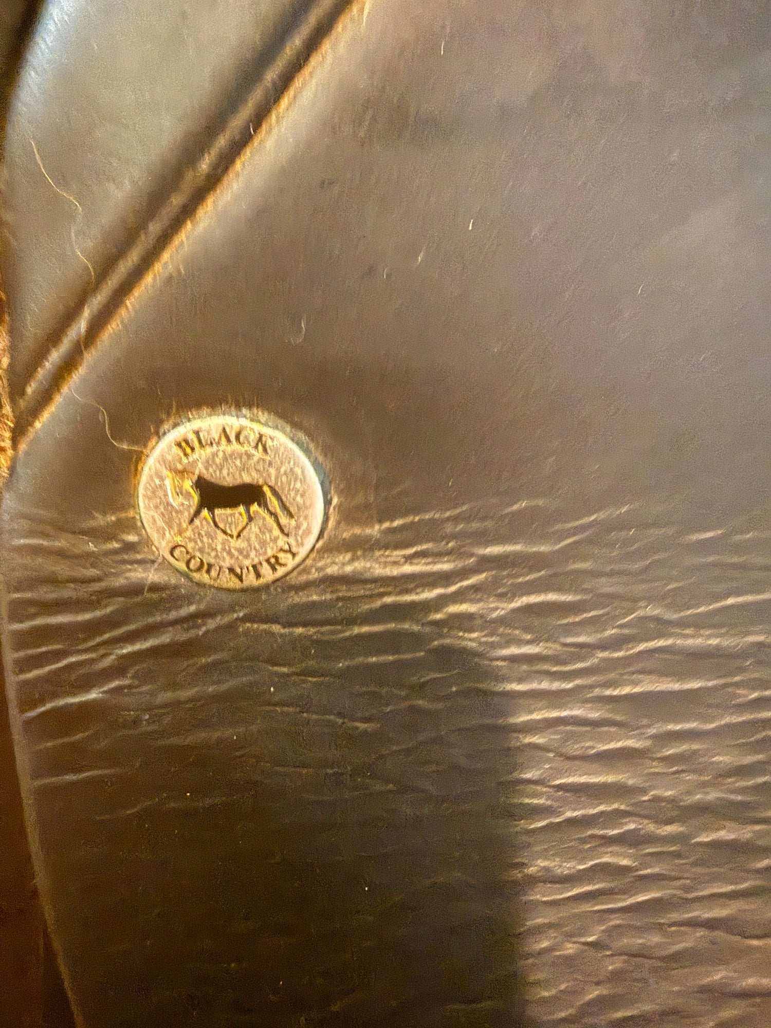 Saddle - Dressage 16.5" Black Country Dressage with Stirrups and Leathers