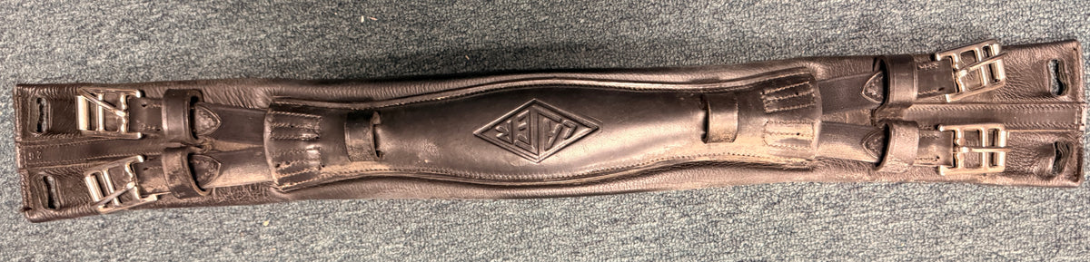 26" Lazer Leather black Dressage Girth