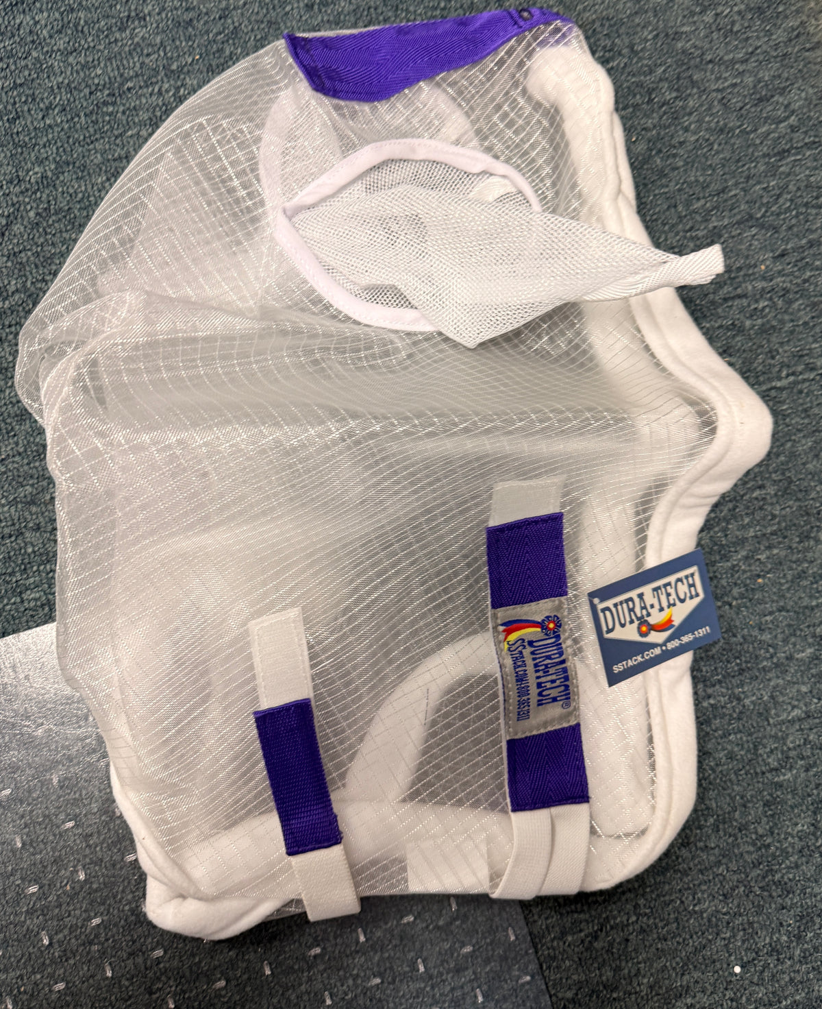 Full Size Dura-tech Ripstop Mesh Fly Mask w/Ears by Schneiders