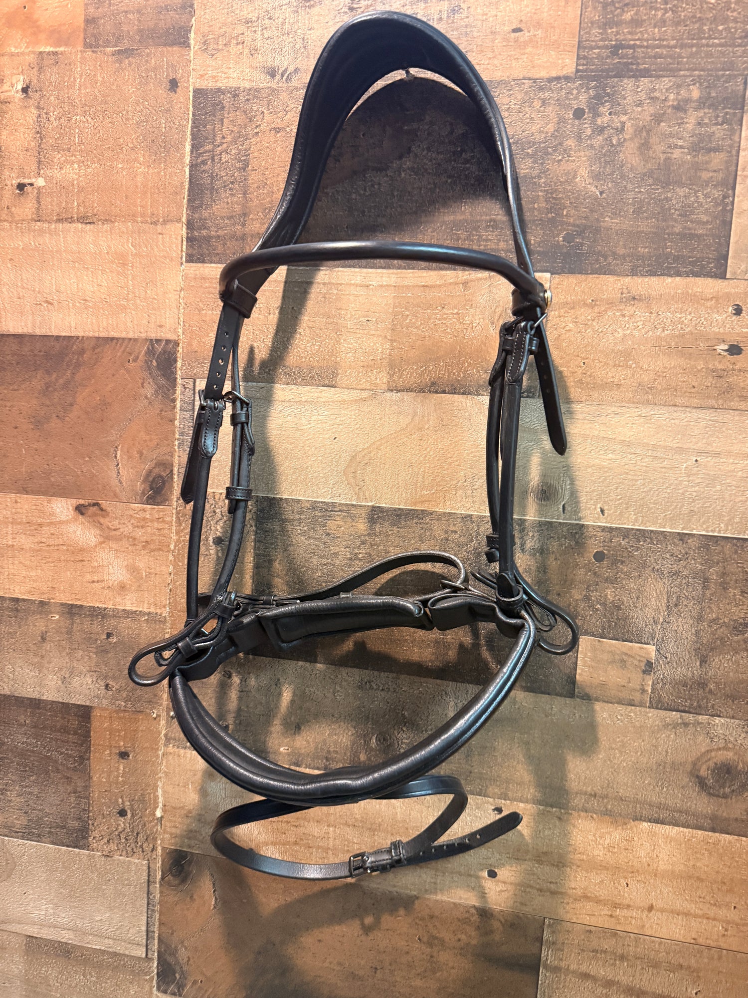 PS of Sweden Flying Change Dressage Bridle Black Patent leather Deluxe