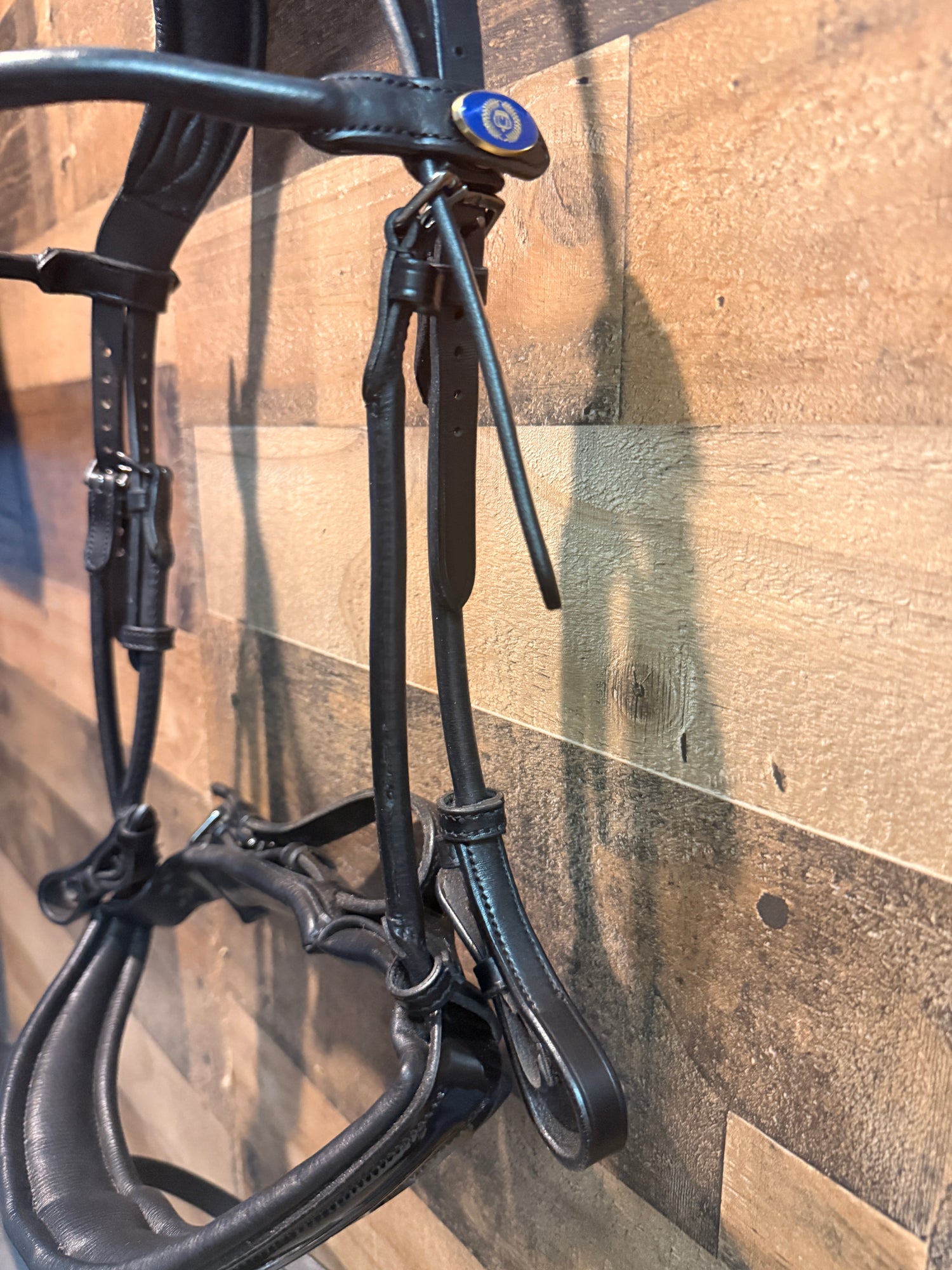 PS of Sweden Flying Change Dressage Bridle Black Patent leather Deluxe