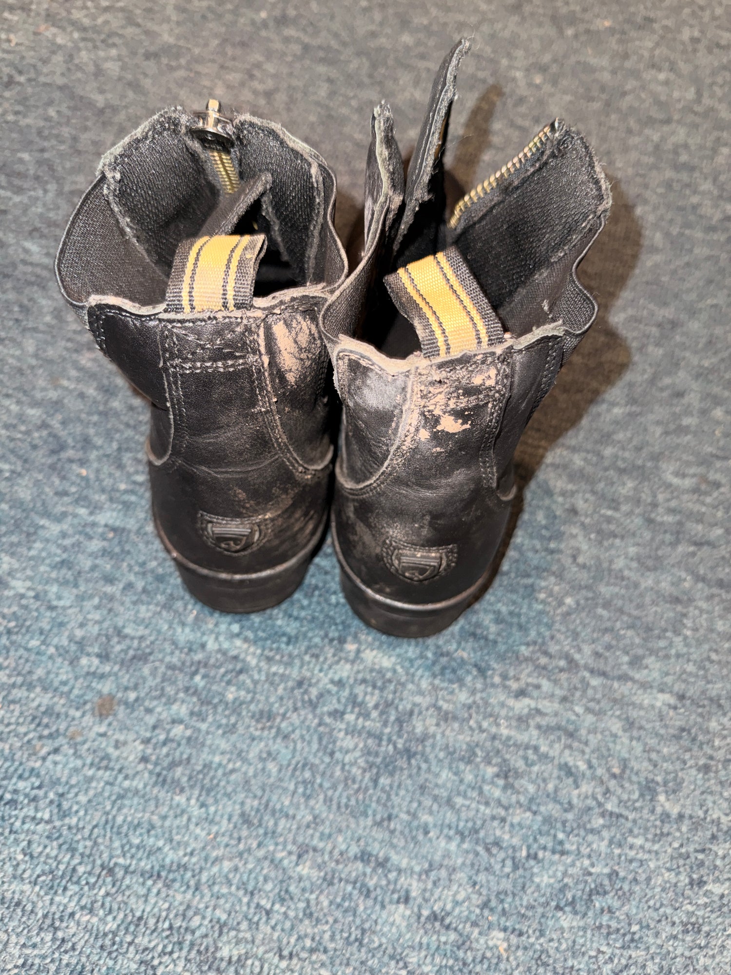 7B Noble Black Paddock Boots