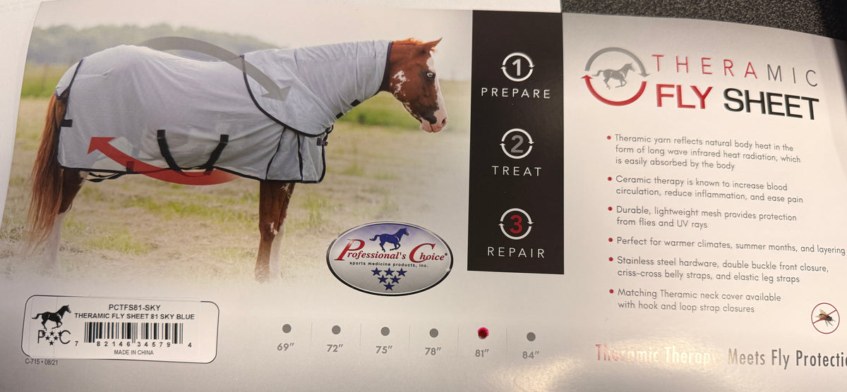 81" Theramic Fly Sheet by Professional Choice