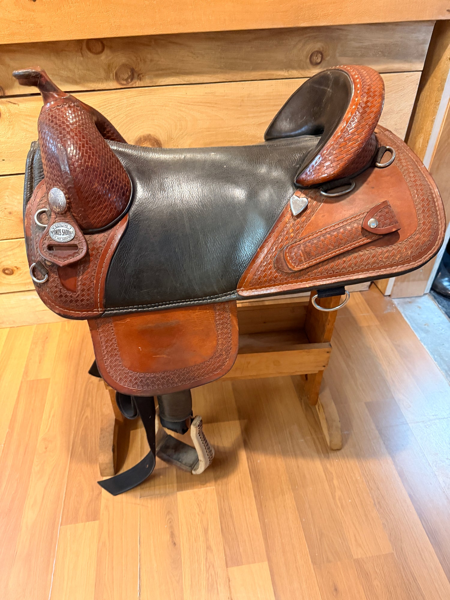 Saddle - Western 17" Bob Marshall Trail Treeless