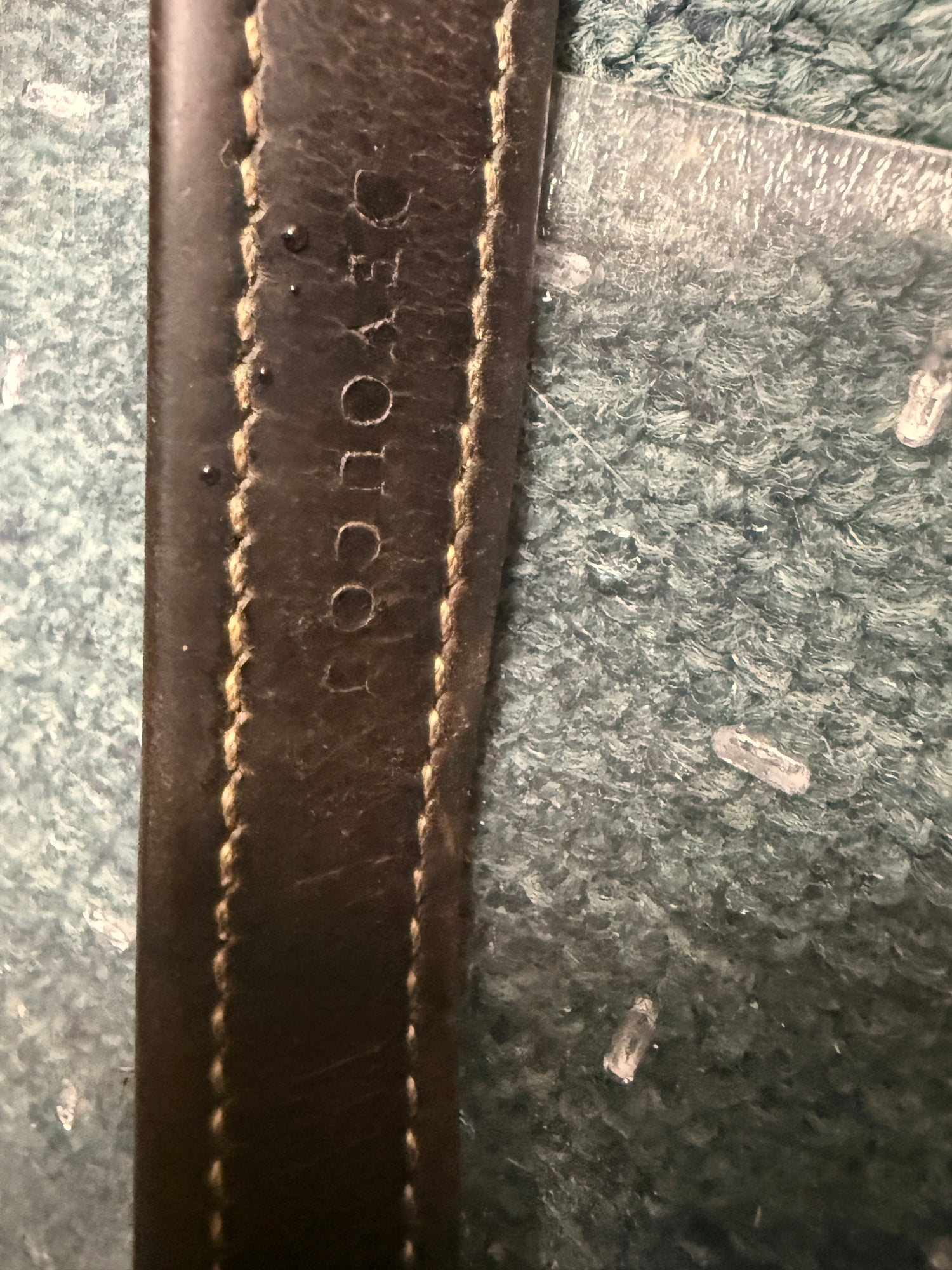 58" Devoncoux Brown Lined Stirrup Leathers