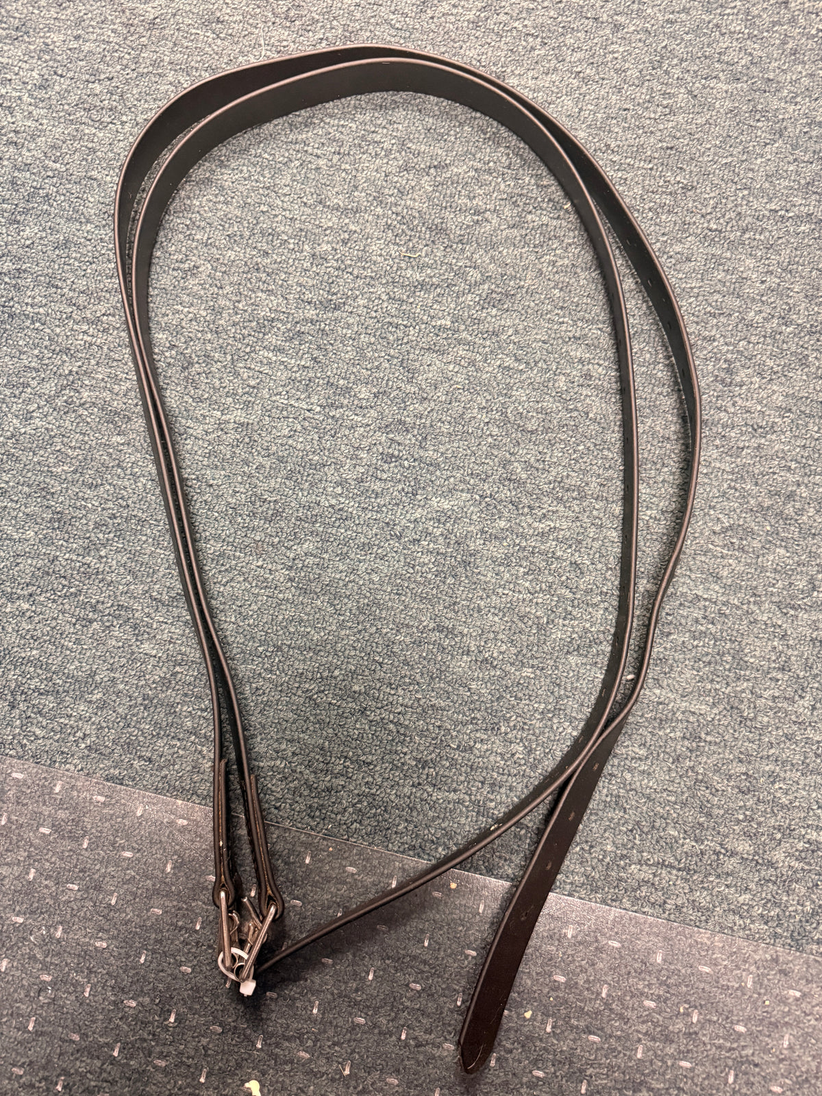 54" Stirrup leathers 1" black