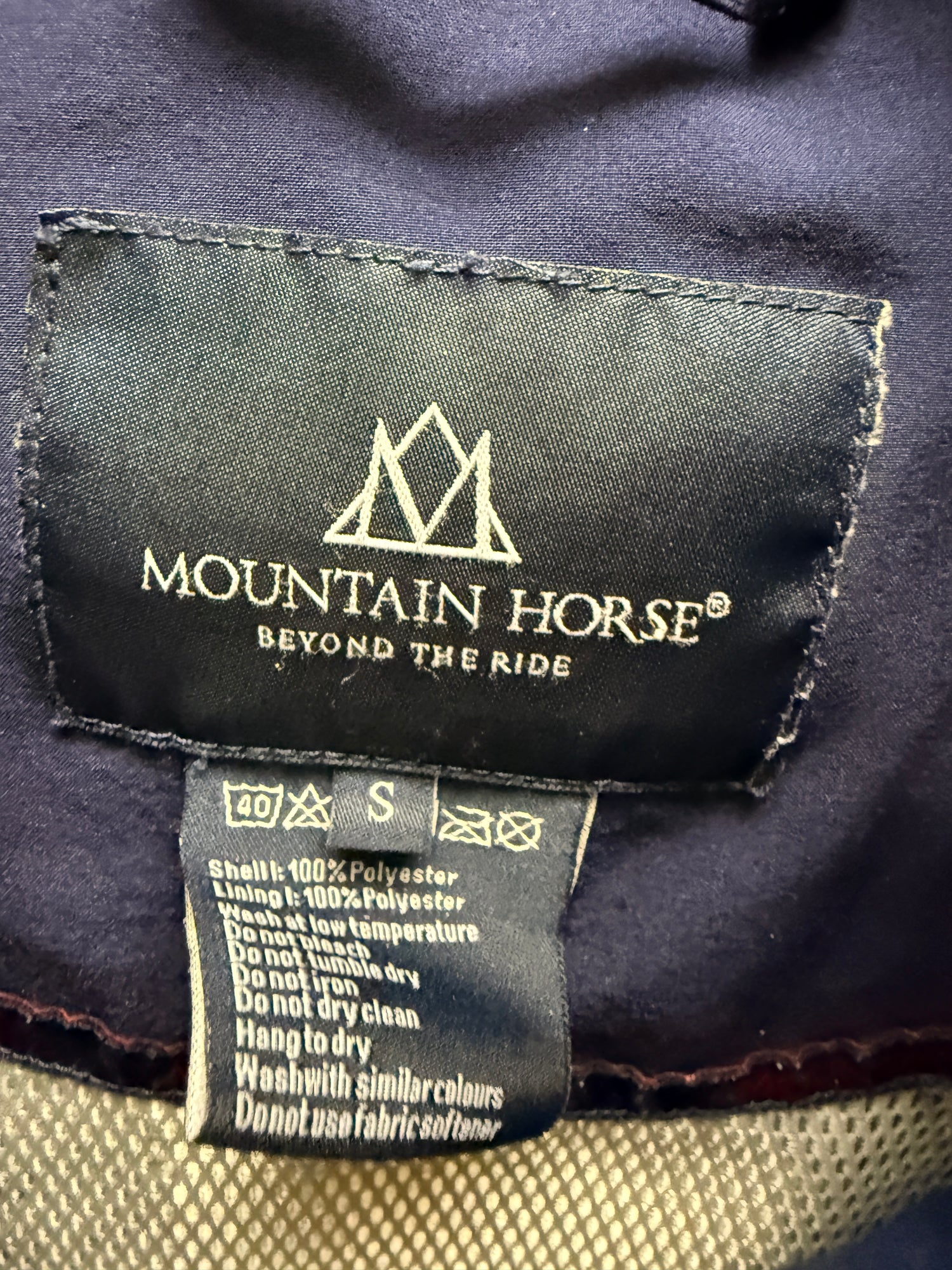 S Women's Mountain Horse light weight jacket