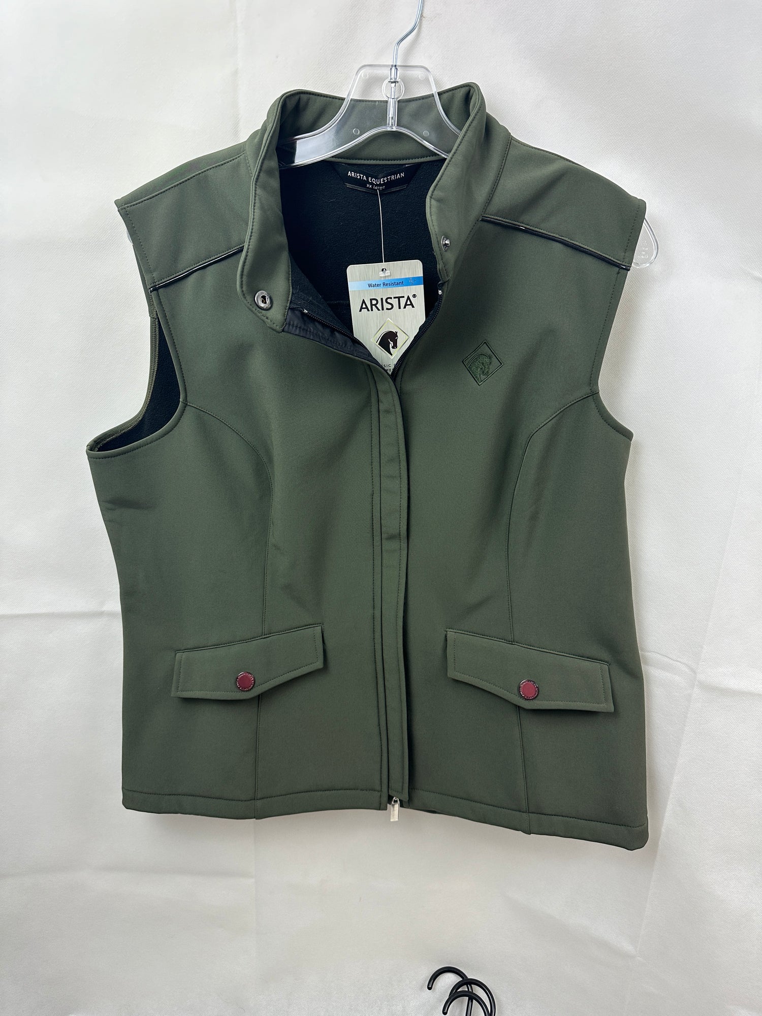 XXL Arista Women's Soft shell vest Green