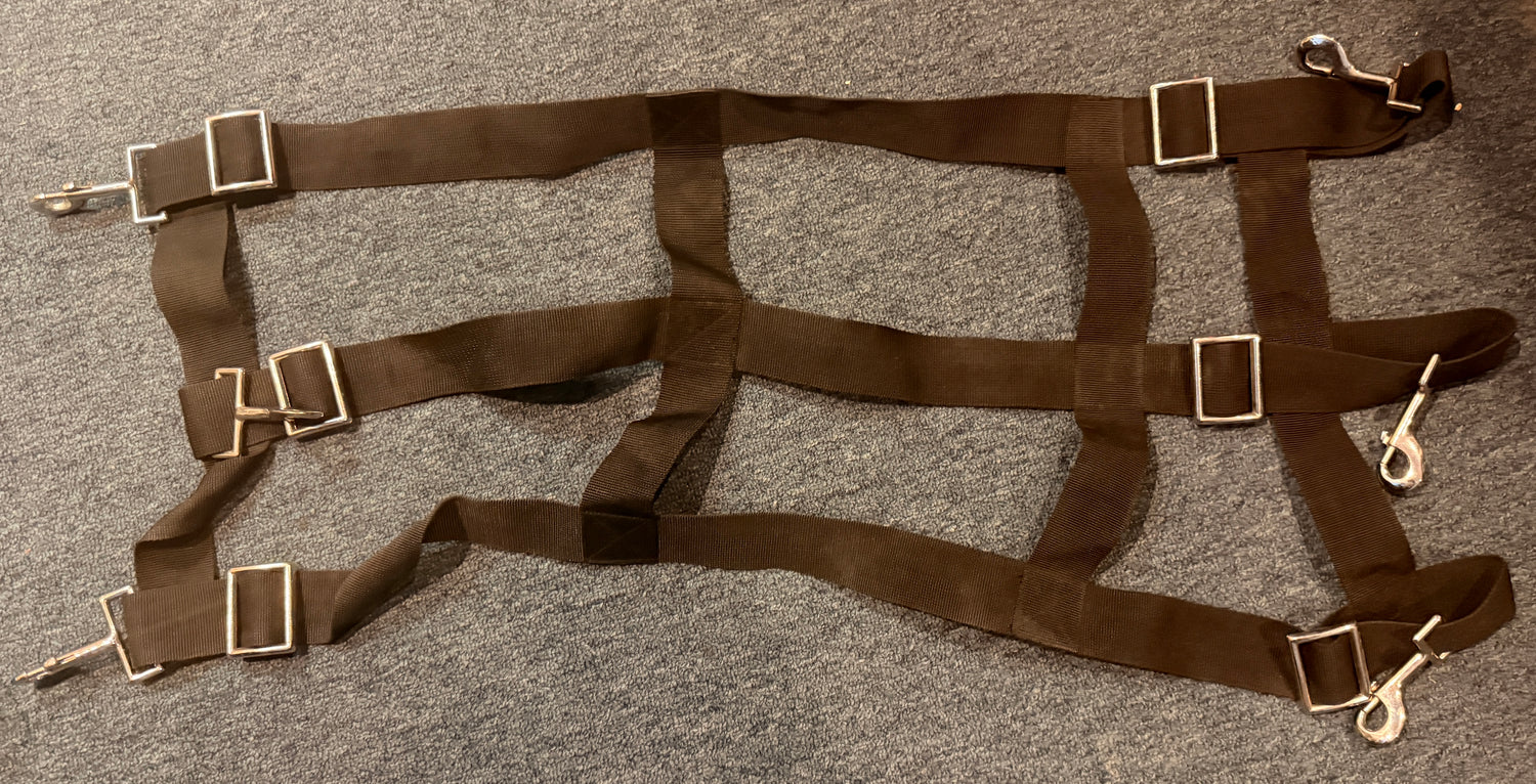 Black Nylon Stall Guard