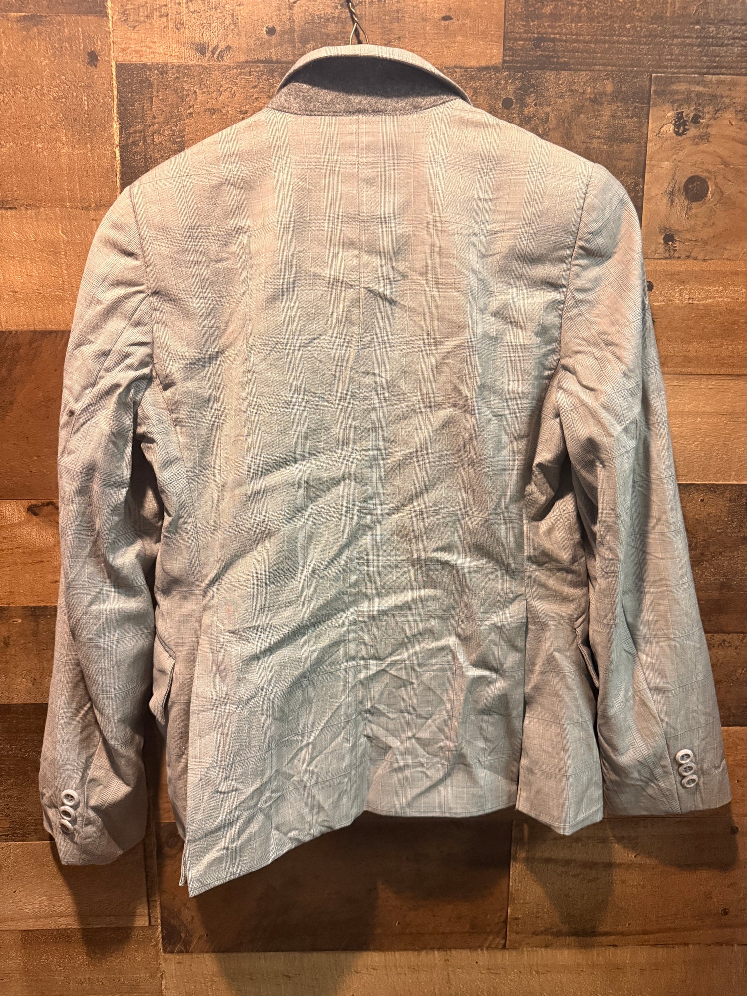 12 youth show coat grey