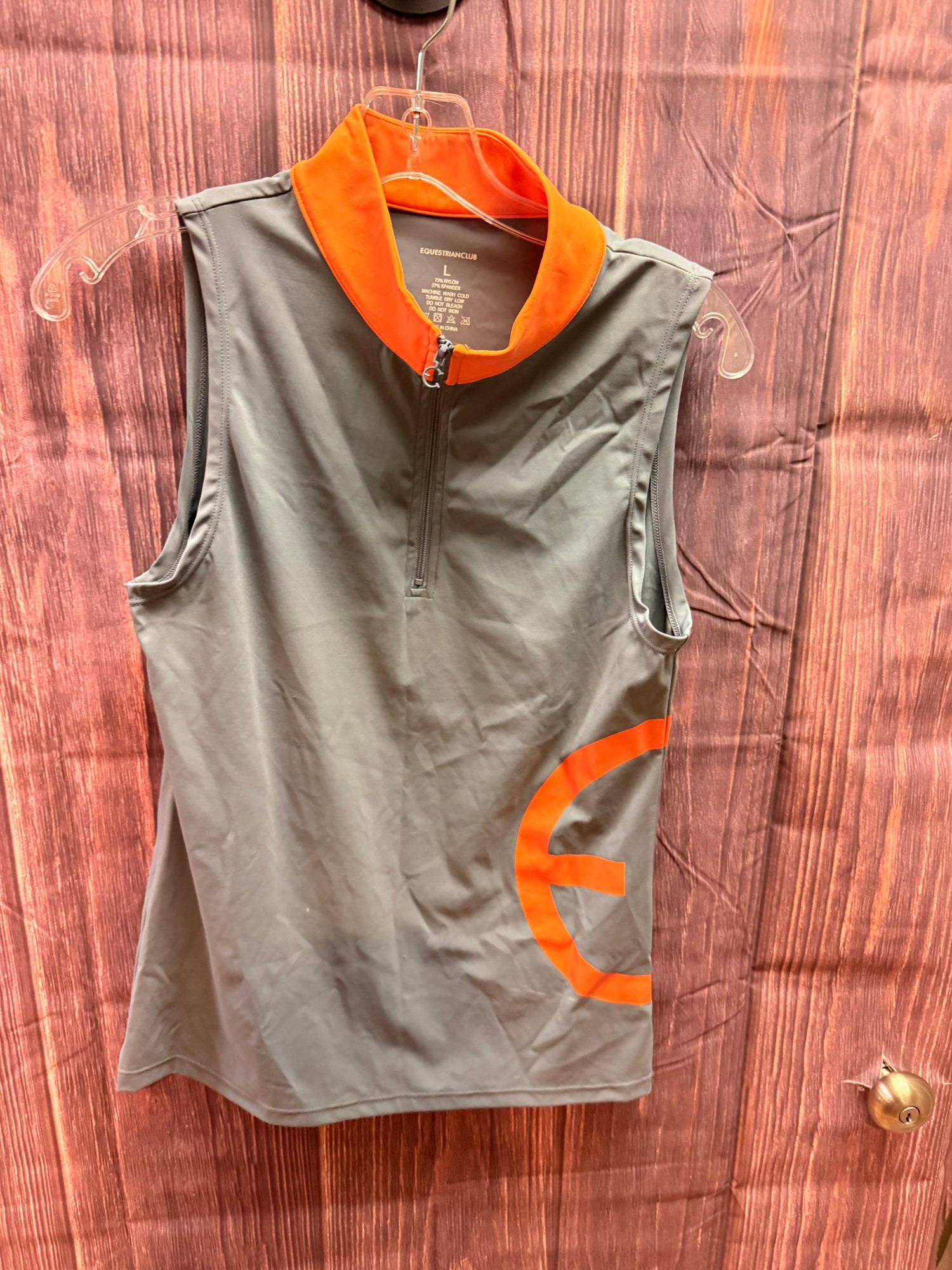 L Women's sleeveless riding shirt