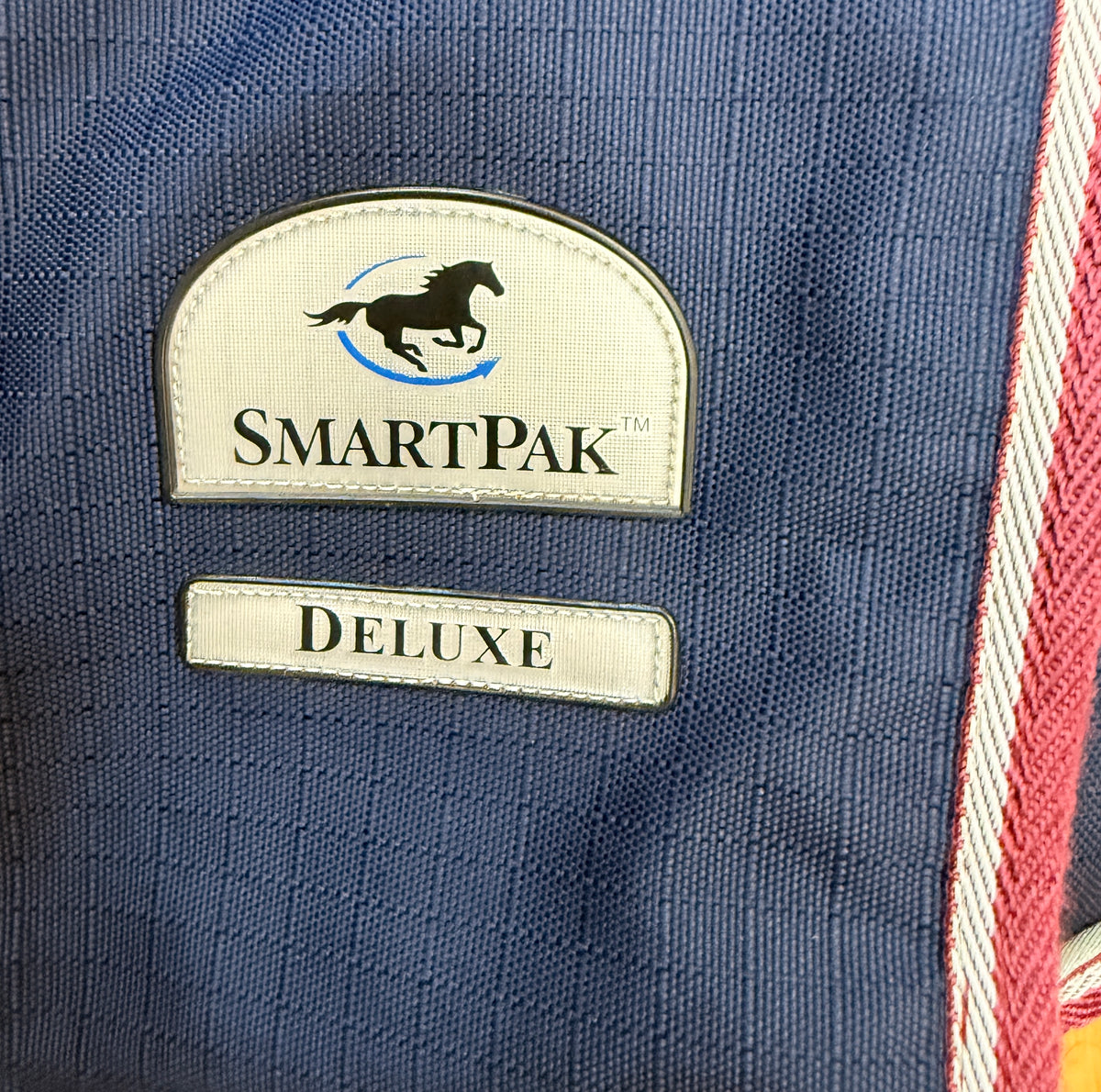 72" Smartpak Deluxe High neck Turn out Navy Maroon piping