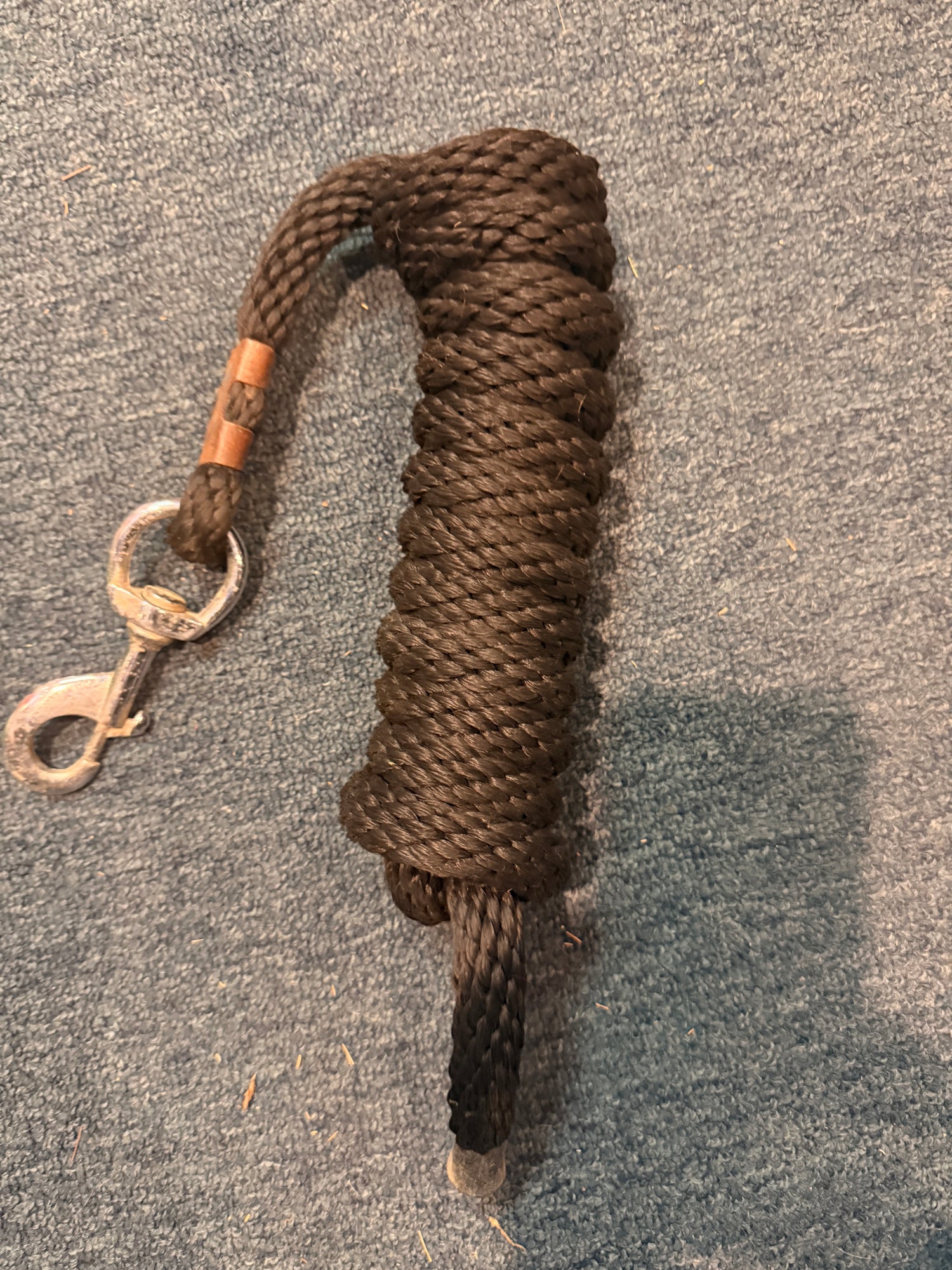 Black Cotton Lead Rope