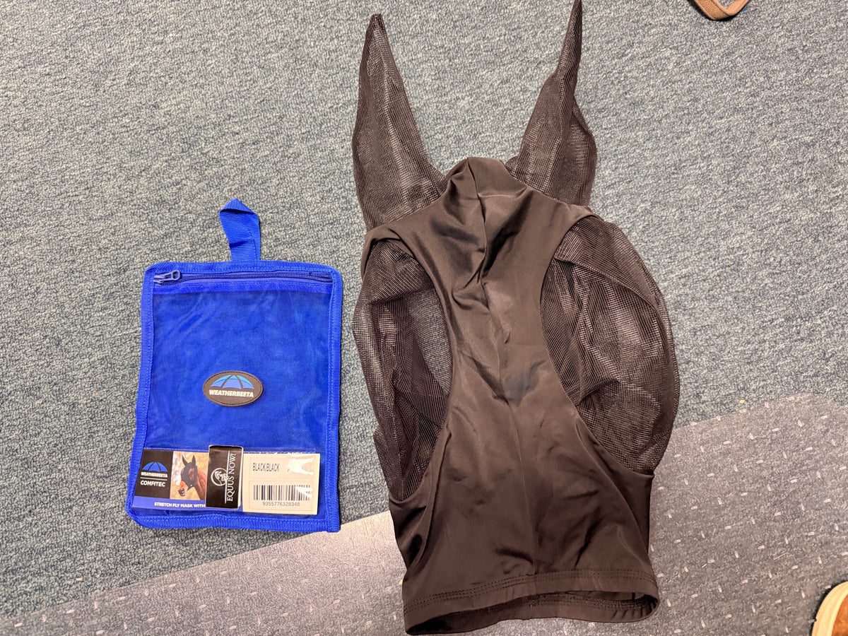 Weatherbeeta X large Stretch Fly mask w ears