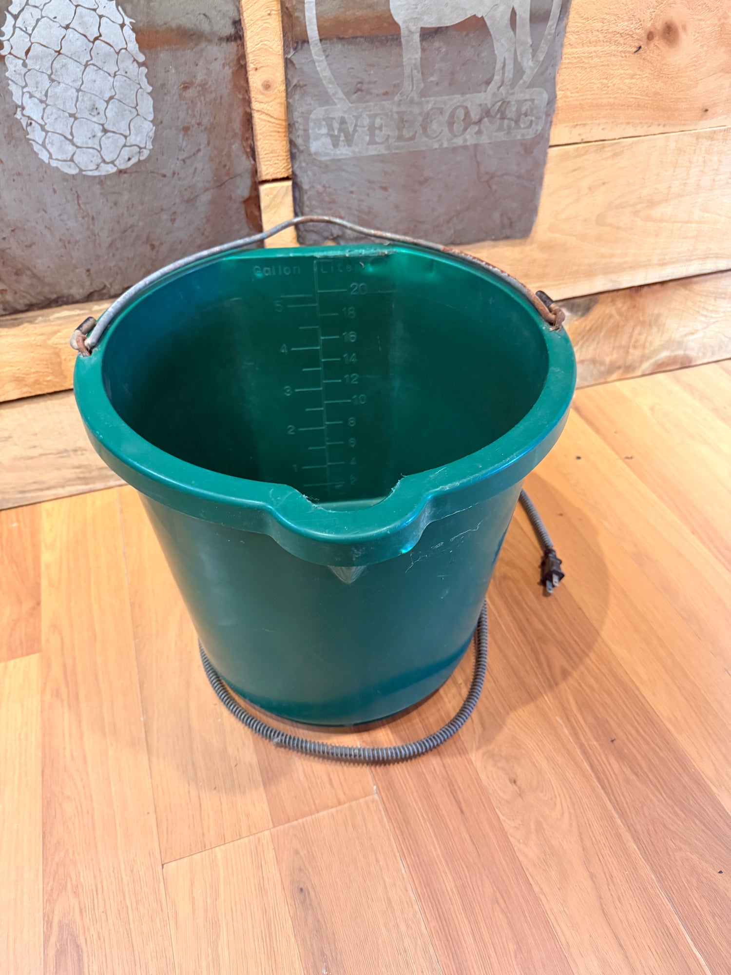 5 Gal Heated Water buckets (Used)
