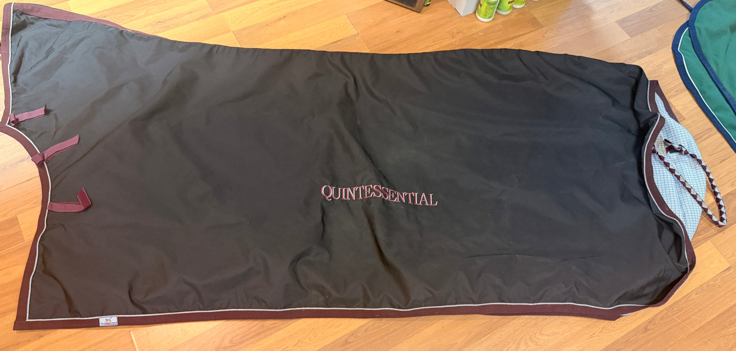 XXL Show Rain Sheet Lined Embroidered