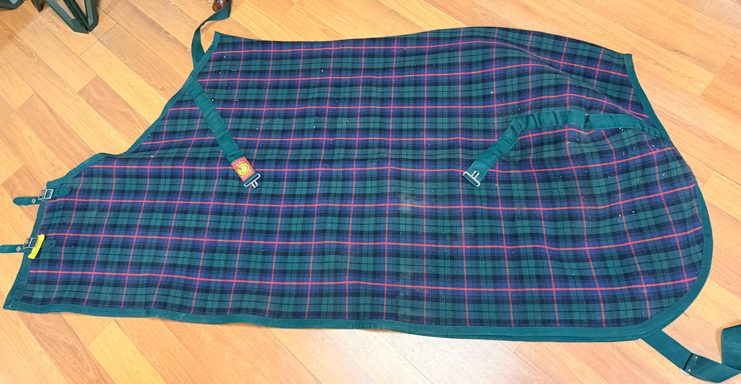 84 Baker Blanket Med Weight Green purple