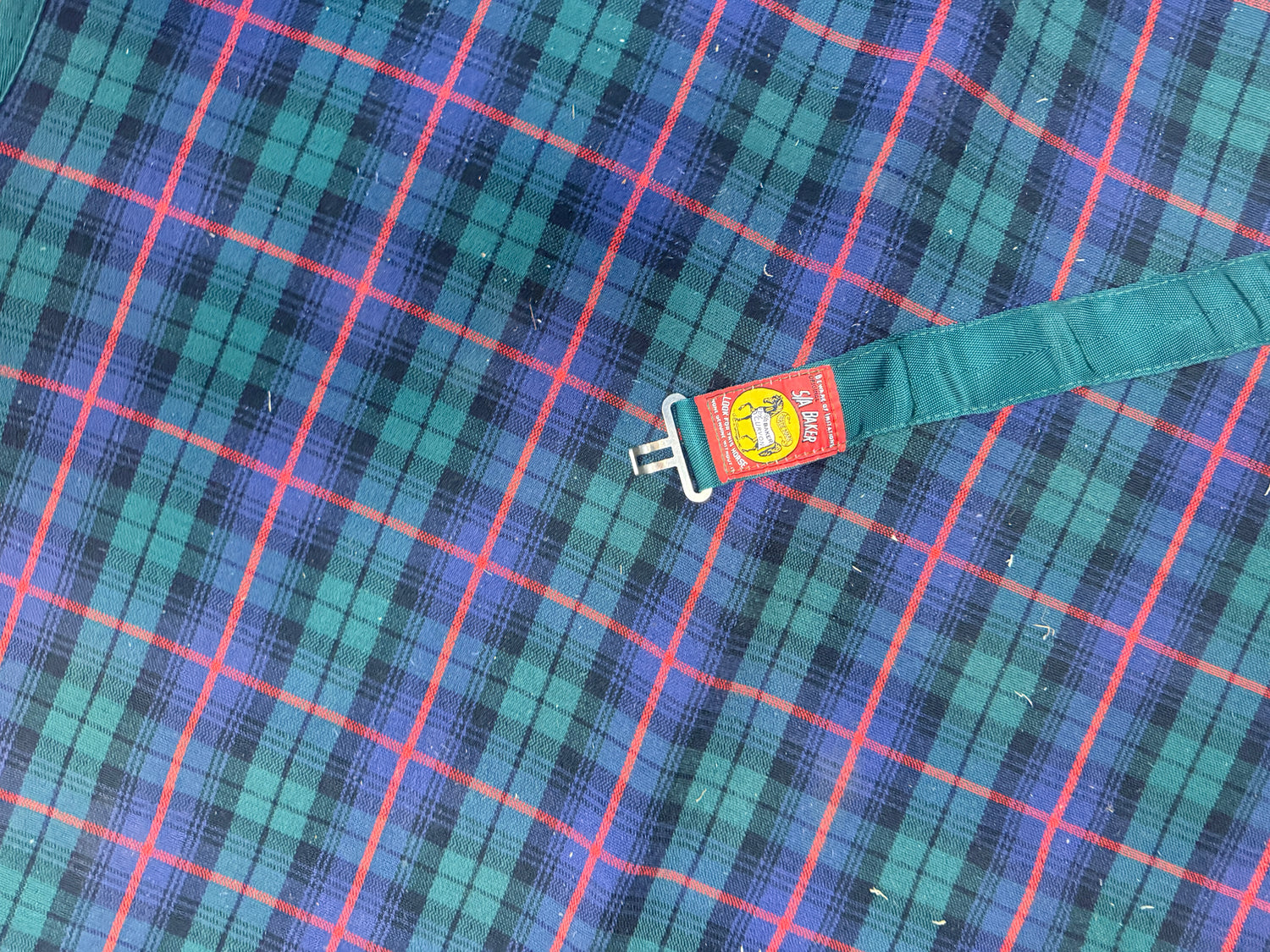 84 Baker Blanket Med Weight Green purple